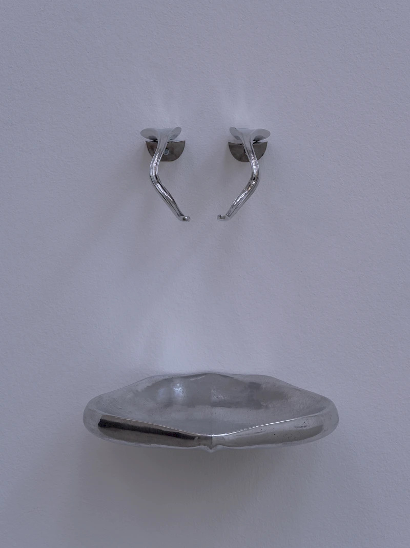 Exhibition View Solo Show Anita Muçolli «Navigating Estrangement» at Kunsthaus Biel / Centre d’Art Bienne, Biel/Bienne, 2026 / Photo: Lea Kunz / Courtesy:  the artist and Kunsthaus Biel / Centre d’Art Bienne