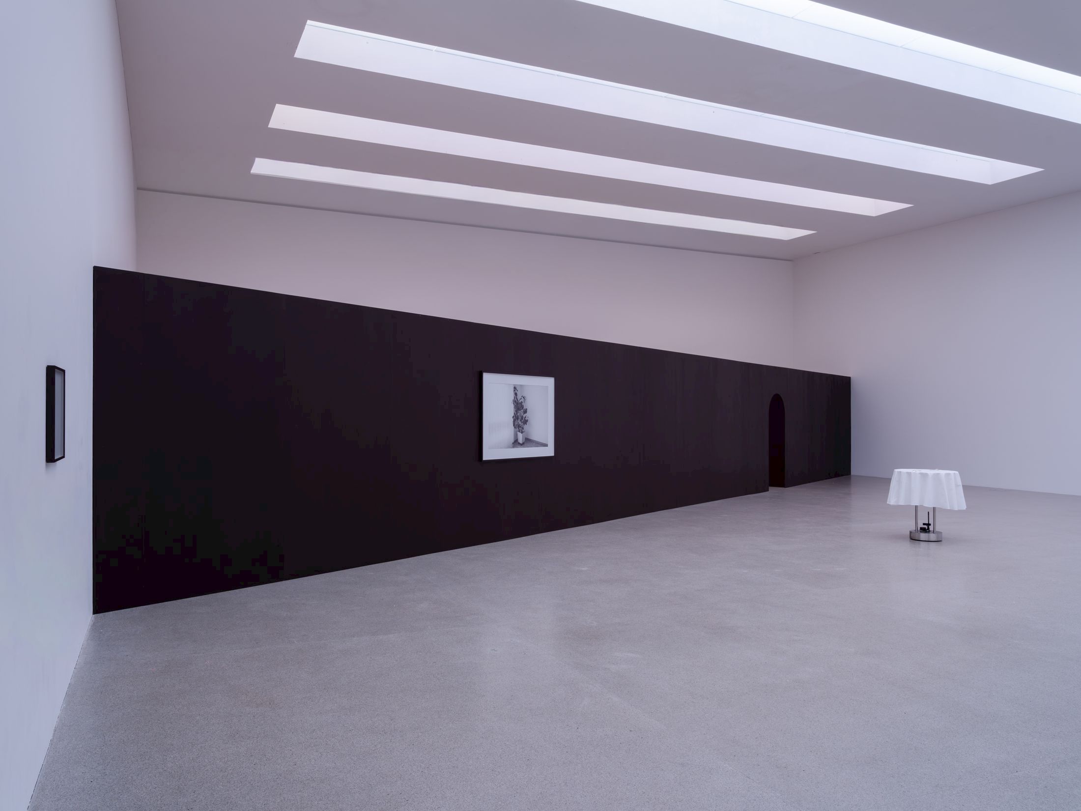 Exhibition View Solo Show Anita Muçolli «Navigating Estrangement» at Kunsthaus Biel / Centre d’Art Bienne, Biel/Bienne, 2026 / Photo: Lea Kunz / Courtesy:  the artist and Kunsthaus Biel / Centre d’Art Bienne