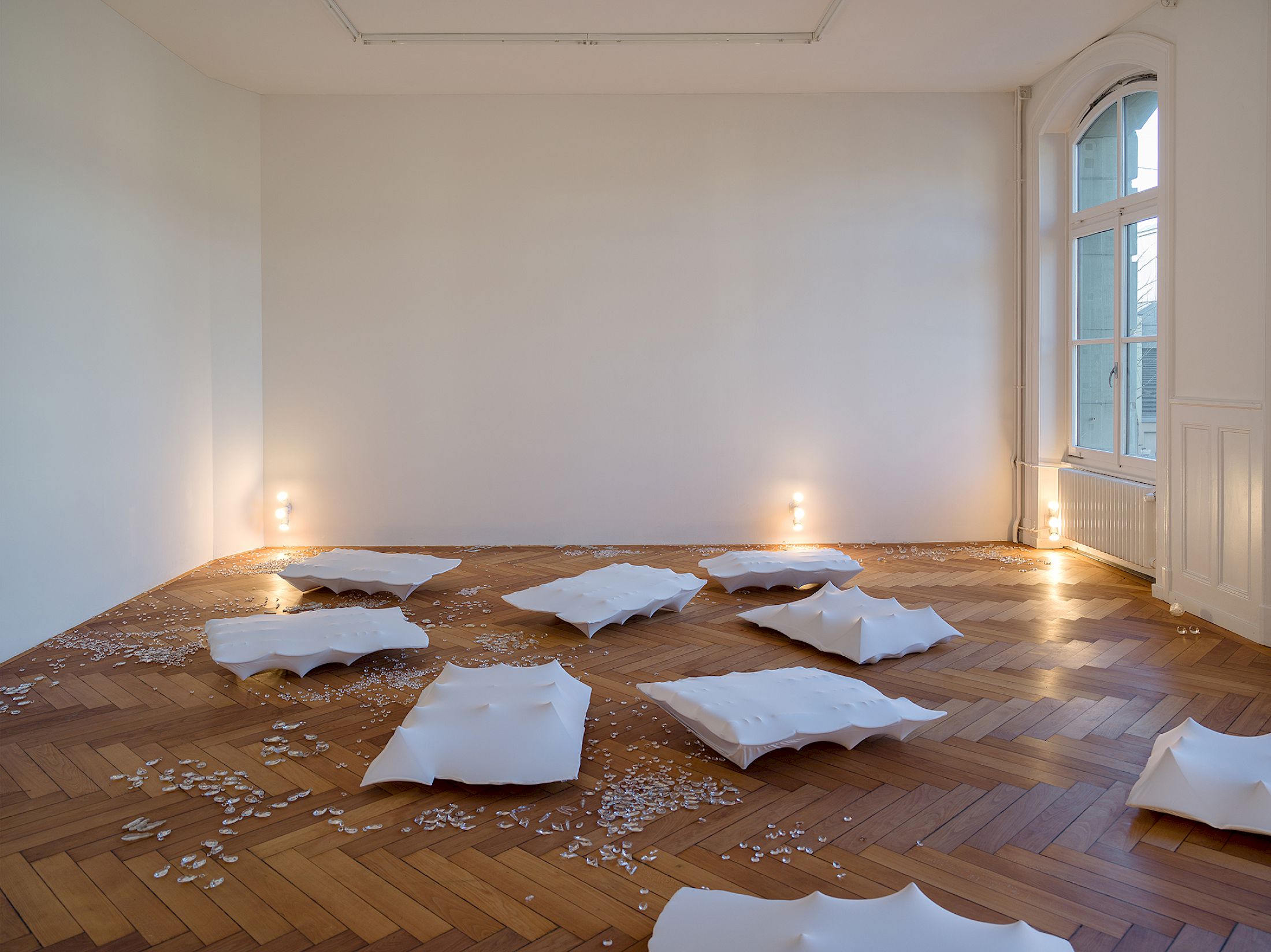 Exhibition View Solo Show Nancy Lupo «Tom» at Stadtgalerie Bern, Bern, 2026 / Photo: Cedric Mussano / Courtesy: the artist and Stadtgalerie Bern