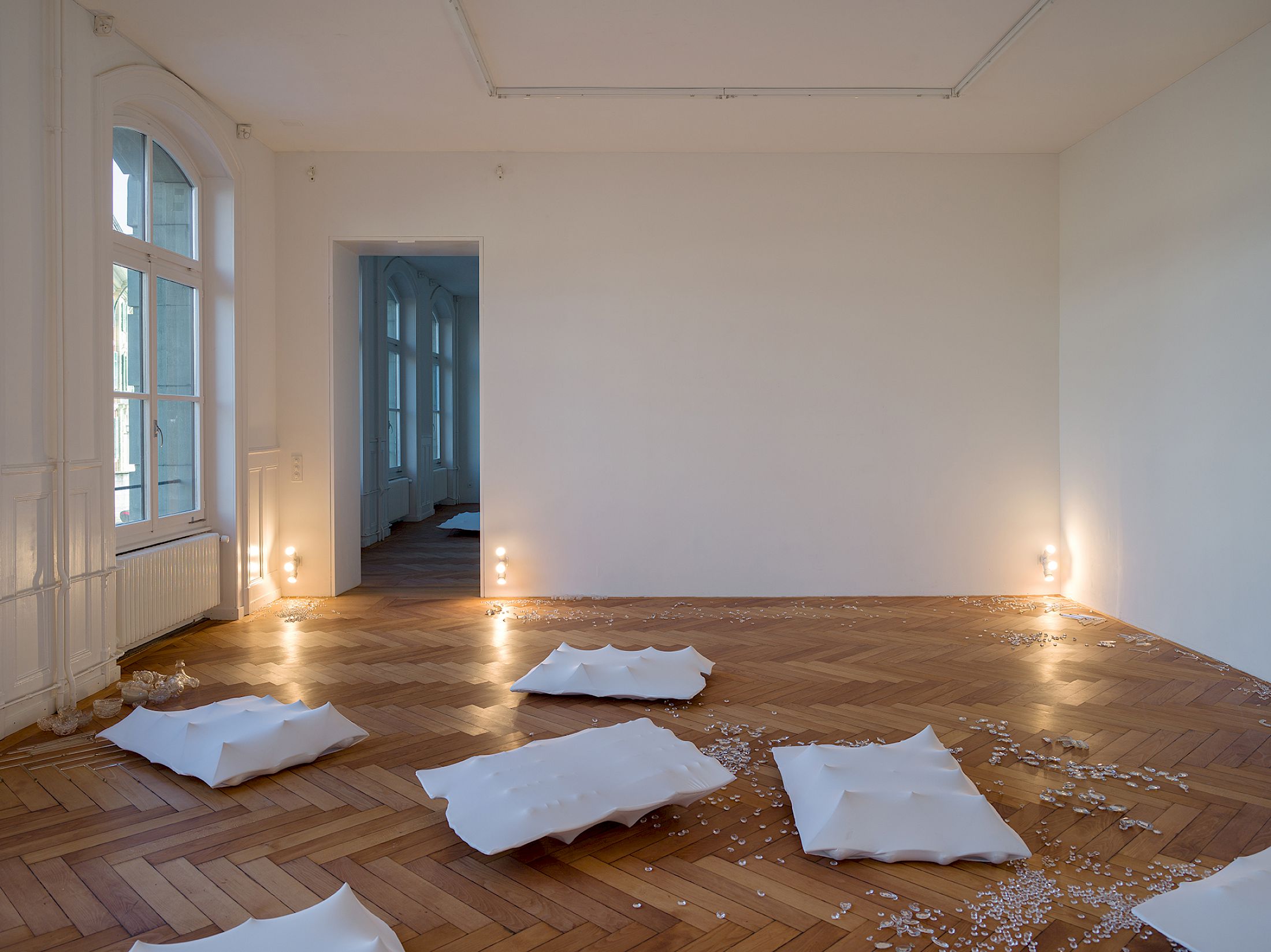 Exhibition View Solo Show Nancy Lupo «Tom» at Stadtgalerie Bern, Bern, 2026 / Photo: Cedric Mussano / Courtesy: the artist and Stadtgalerie Bern