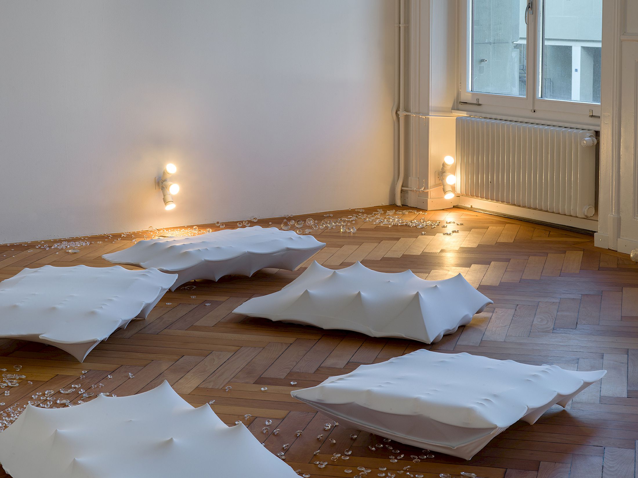 Exhibition View Solo Show Nancy Lupo «Tom» at Stadtgalerie Bern, Bern, 2026 / Photo: Cedric Mussano / Courtesy: the artist and Stadtgalerie Bern