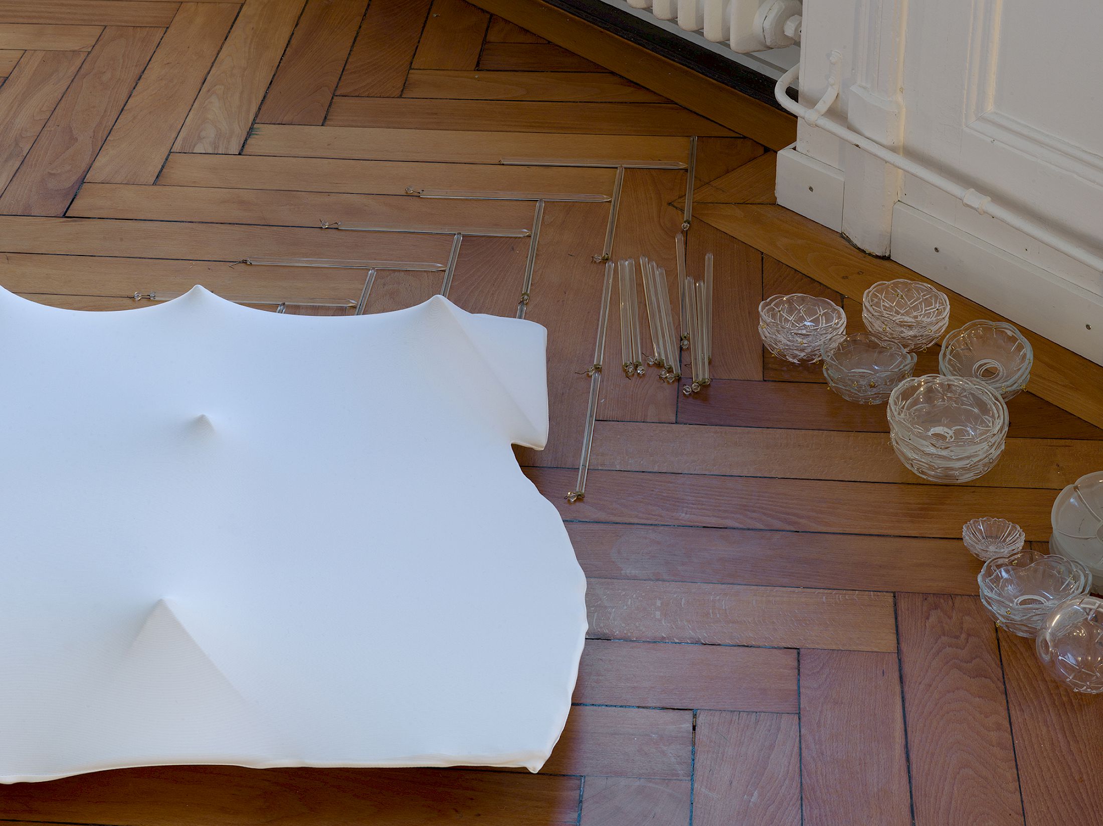 Exhibition View Solo Show Nancy Lupo «Tom» at Stadtgalerie Bern, Bern, 2026 / Photo: Cedric Mussano / Courtesy: the artist and Stadtgalerie Bern