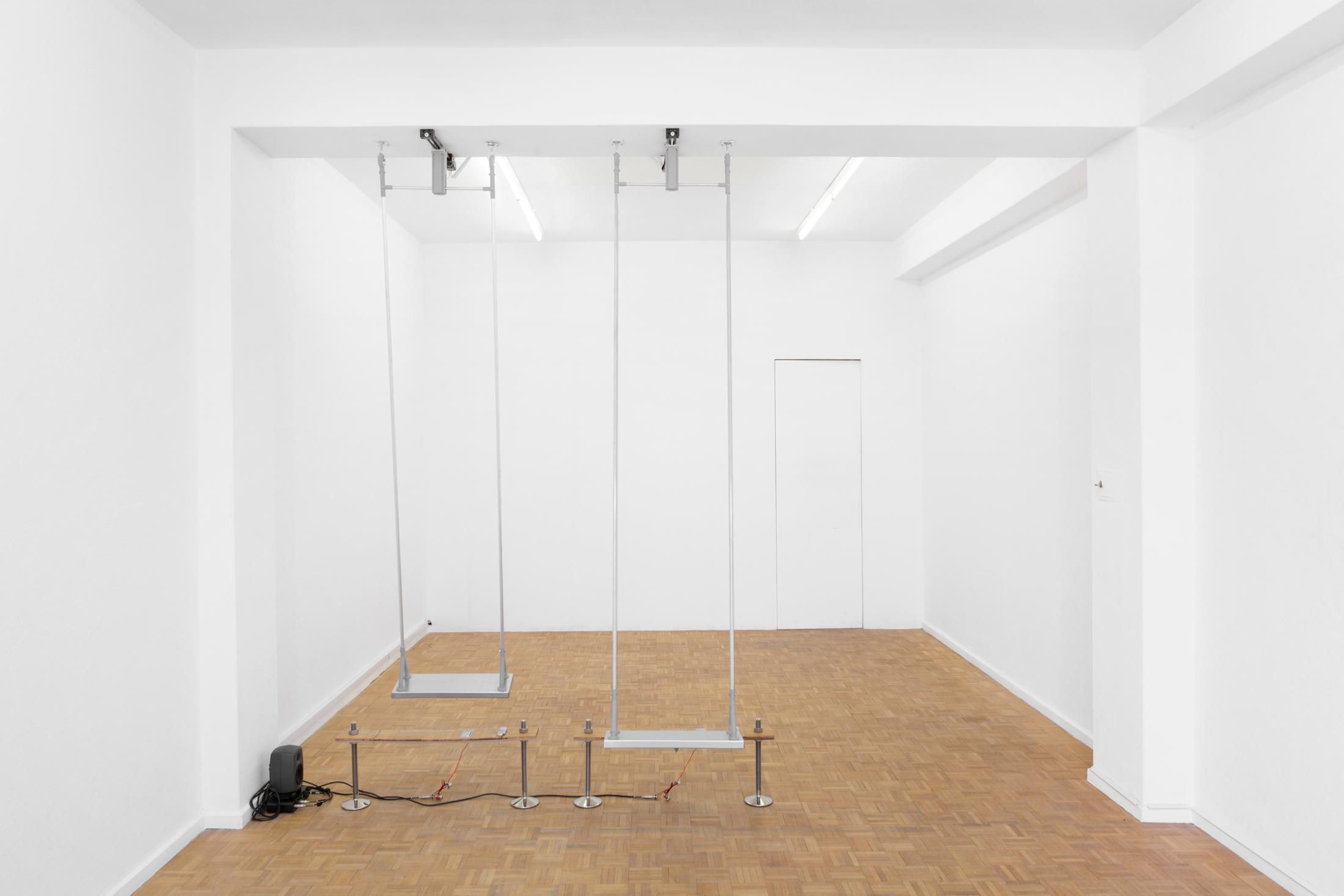 Exhibition View Solo Show alfatih «l’enfant terrible» at Sentiment, Zurich-Oerlikon, 2024 / Photo: Philipp Rupp and Julien Gremaud / Courtesy: the artist and Sentiment