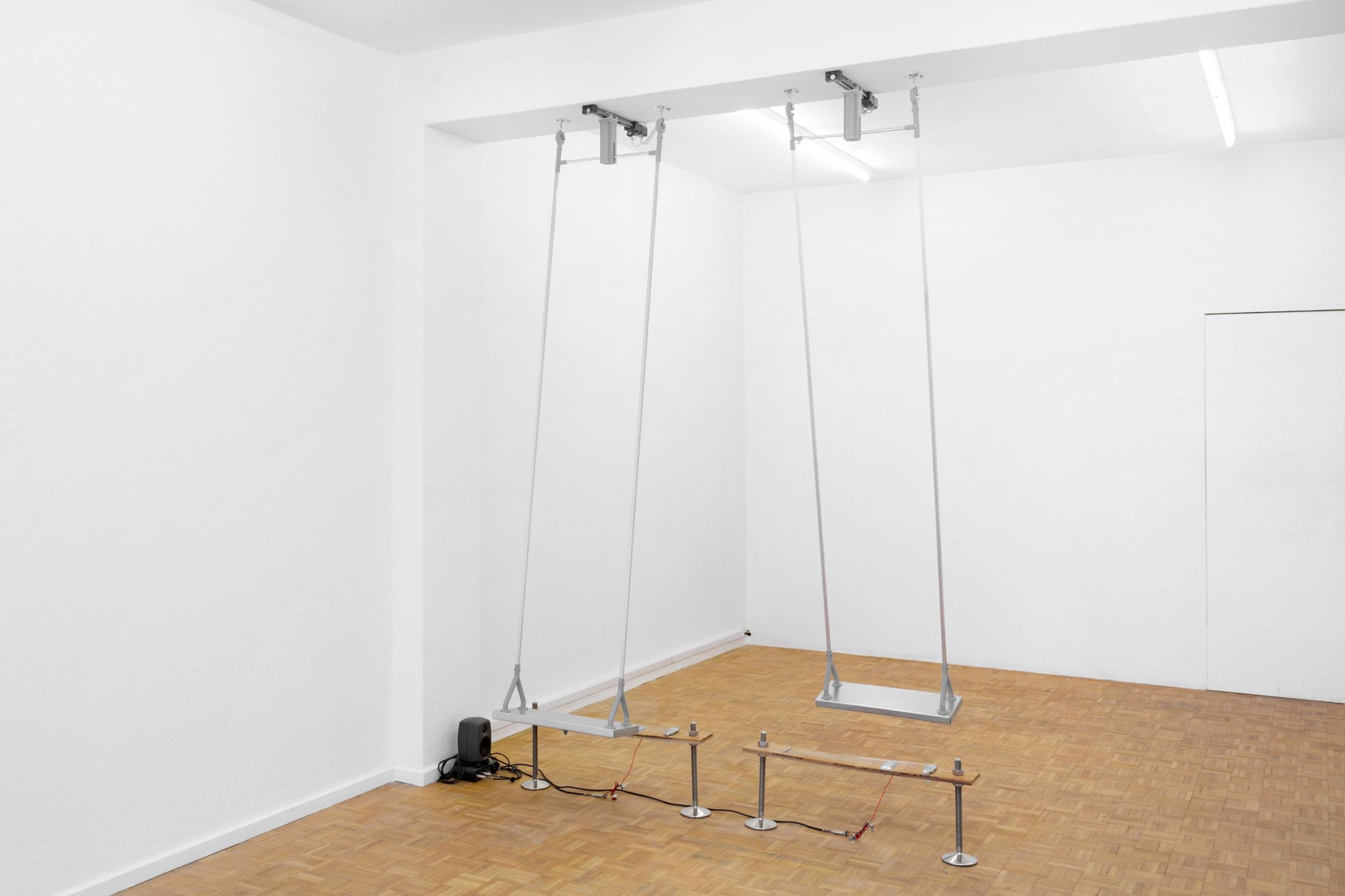 Exhibition View Solo Show alfatih «l’enfant terrible» at Sentiment, Zurich-Oerlikon, 2024 / Photo: Philipp Rupp and Julien Gremaud / Courtesy: the artist and Sentiment