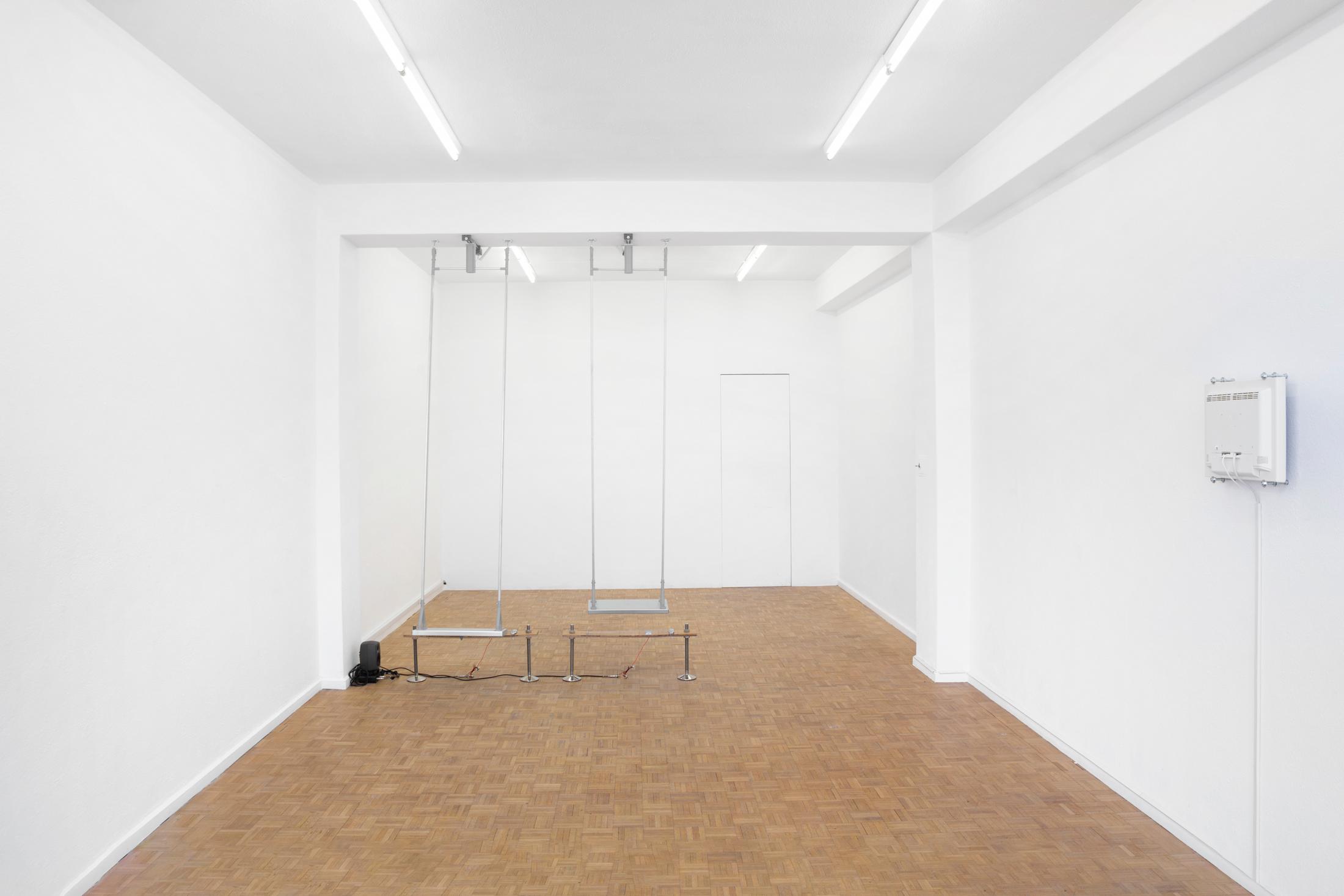 Exhibition View Solo Show alfatih «l’enfant terrible» at Sentiment, Zurich-Oerlikon, 2024 / Photo: Philipp Rupp and Julien Gremaud / Courtesy: the artist and Sentiment