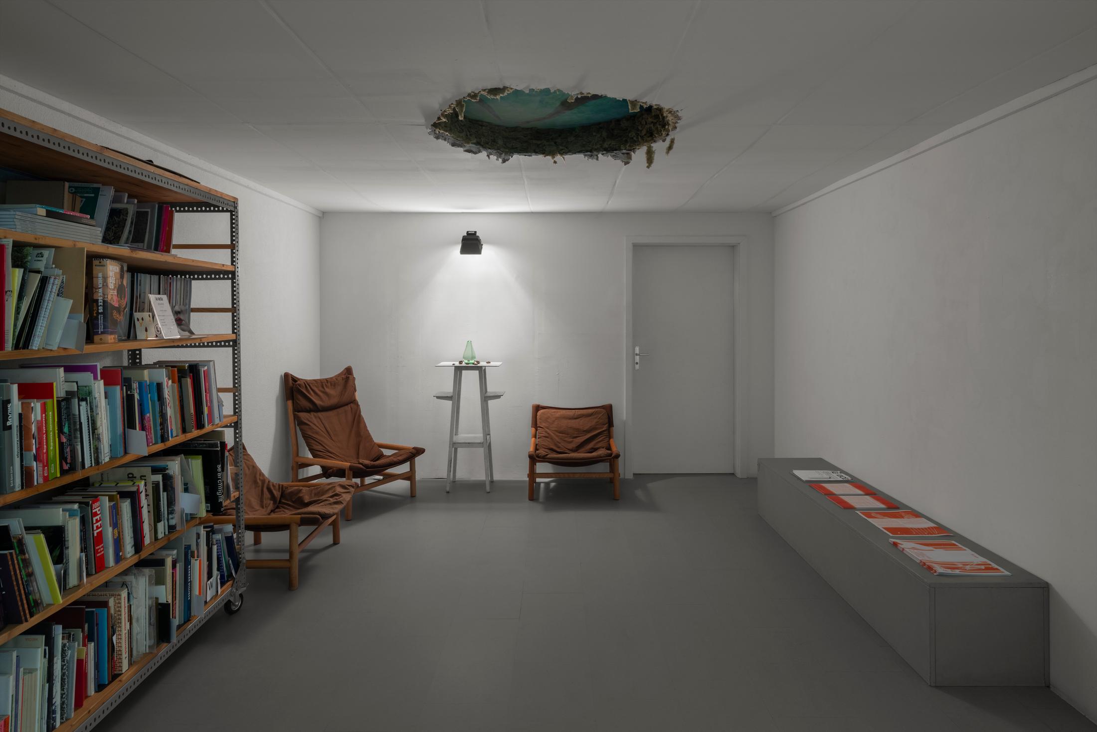 Exhibition View Group Show «An Elusive Elsewhere» at La Rada, Locarno, 2024 / Photo: Emanuele Finardi & Riccardo Gaincola / Courtesy: the artists and La Rada