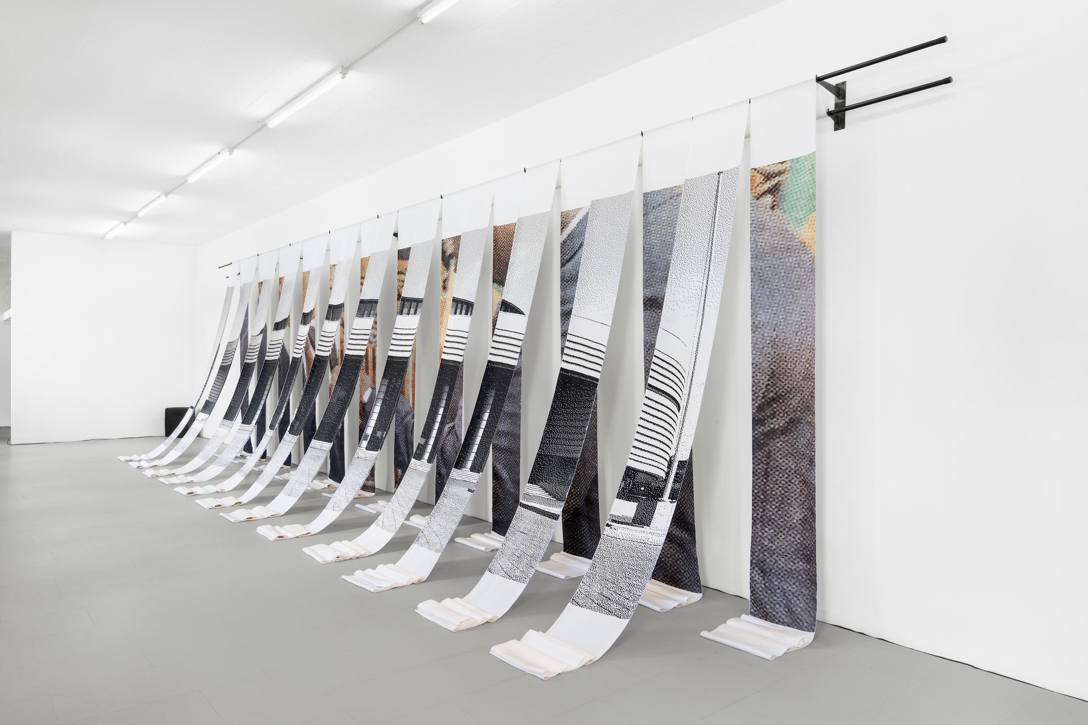 Exhibition View Group Show «An Elusive Elsewhere» at La Rada, Locarno, 2024 / Photo: Emanuele Finardi & Riccardo Gaincola / Courtesy: the artists and La Rada