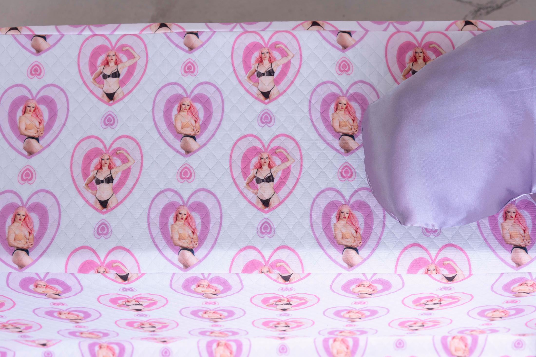 Exhibition View Group Show «Now, wouldn't that be iconic» at Ausstellungsraum Klingental, Basel, 2024 / Photo: Jennifer Merlyn Scherler / Courtesy: The artists and Ausstellungsraum Klingental