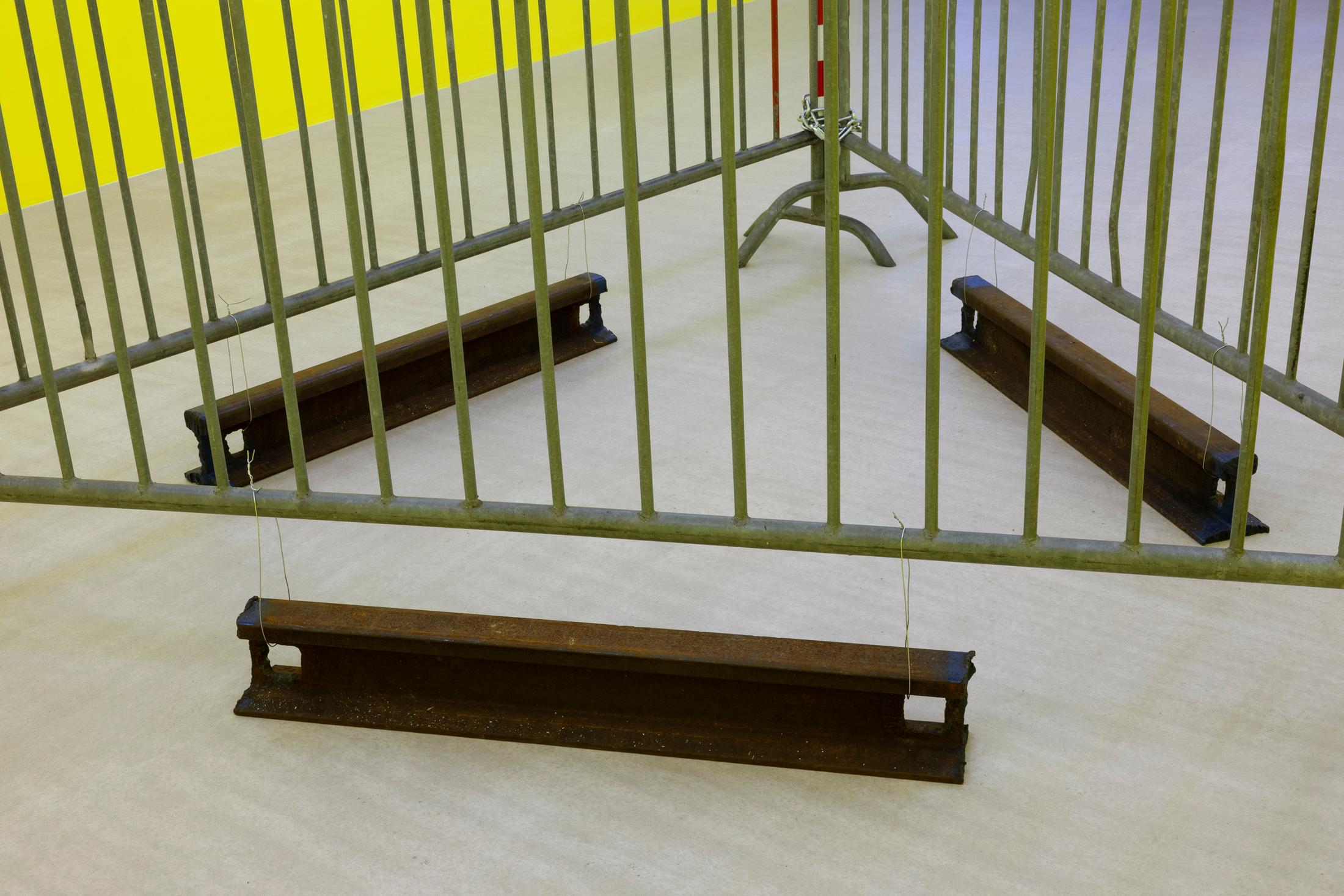 Baker Wardlaw, Solo show, «Crisis Actor», curated by Valerie Keller and Matthias Liechti, at For, Basel, 2024 / Photo: Gina Folly / Courtesy: the artist and For, Basel