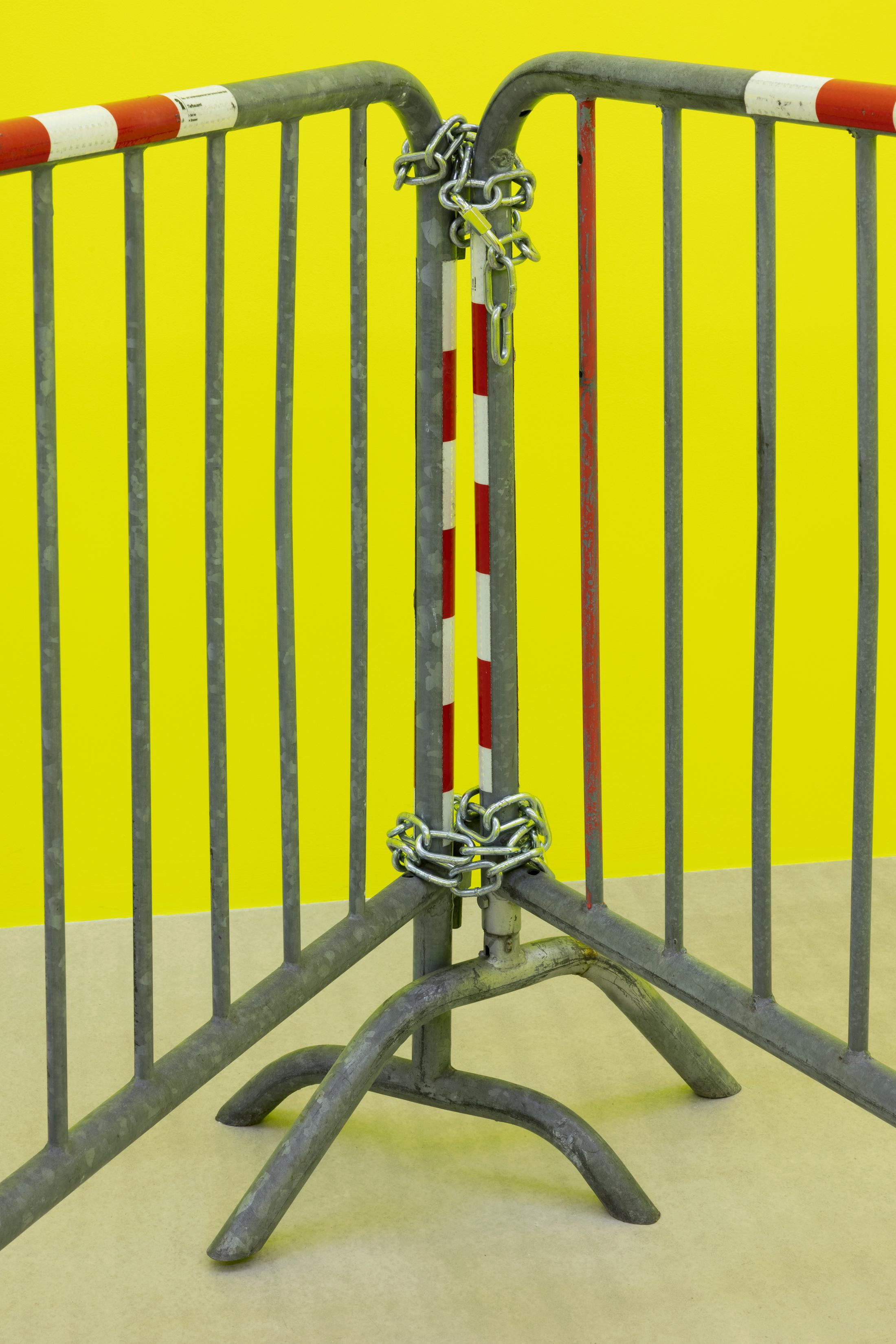 Baker Wardlaw, Solo show, «Crisis Actor», curated by Valerie Keller and Matthias Liechti, at For, Basel, 2024 / Photo: Gina Folly / Courtesy: the artist and For, Basel