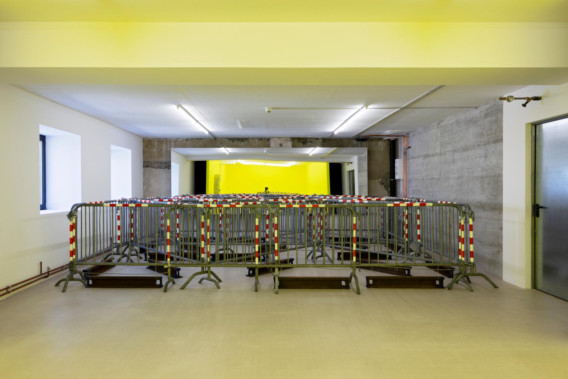 Baker Wardlaw, Solo show, «Crisis Actor», curated by Valerie Keller and Matthias Liechti, at For, Basel, 2024 / Photo: Gina Folly / Courtesy: the artist and For, Basel