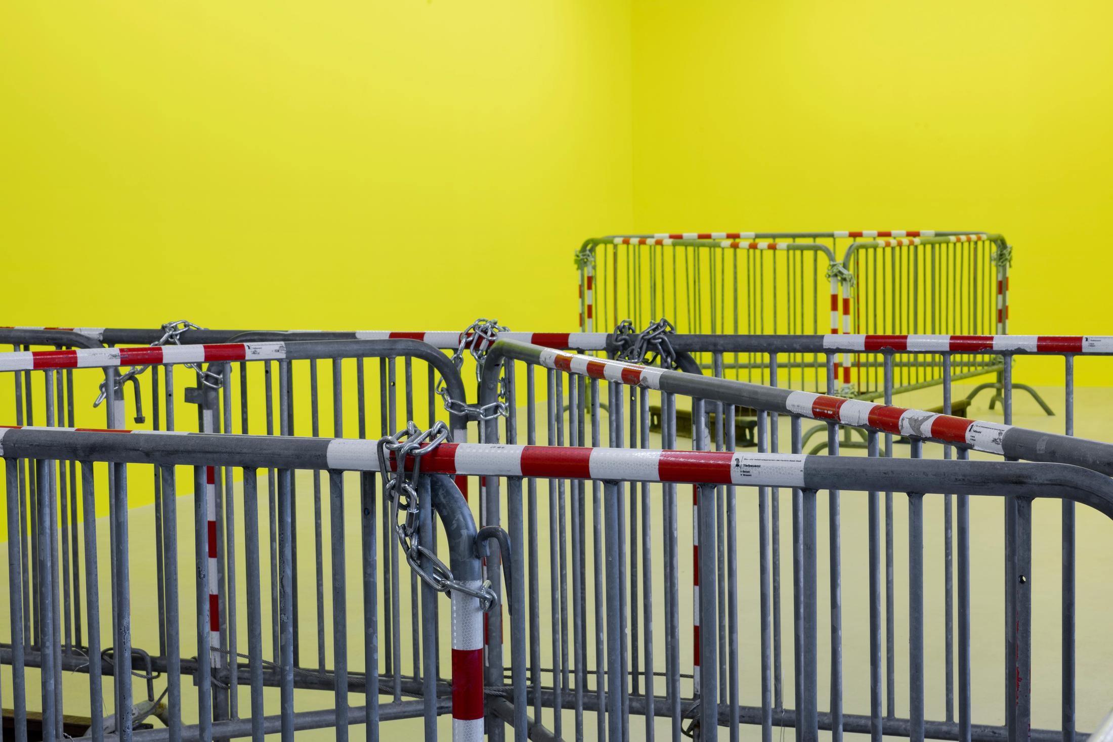 Baker Wardlaw, Solo show, «Crisis Actor», curated by Valerie Keller and Matthias Liechti, at For, Basel, 2024 / Photo: Gina Folly / Courtesy: the artist and For, Basel