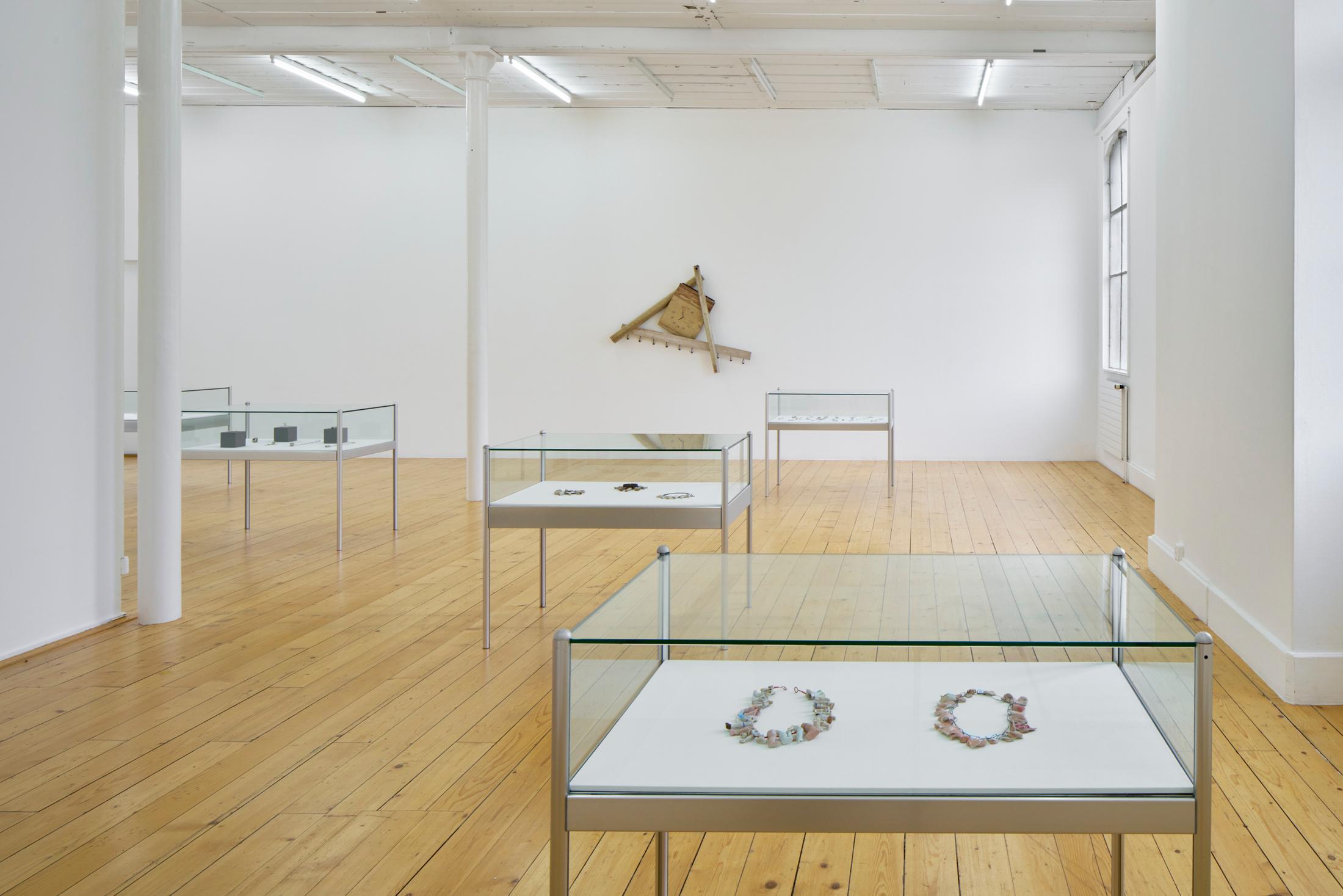 Exhibition View Solo Show Bernhard Schobinger «B.S. Kosmos» at Kunsthalle Friart, Fribourg, 2024 / Photo: Guillaume-Python / Courtesy: the artist and Kunsthalle Friart Fribourg