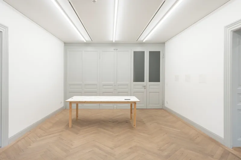 Exhibition View Solo Show Bruno Jakob «Again and Again and Again» at Galerie Peter Kilchmann, Zurich, 2024 / Photo: Sebastian Schaub / Courtesy: The artist and Galerie Peter Kilchmann