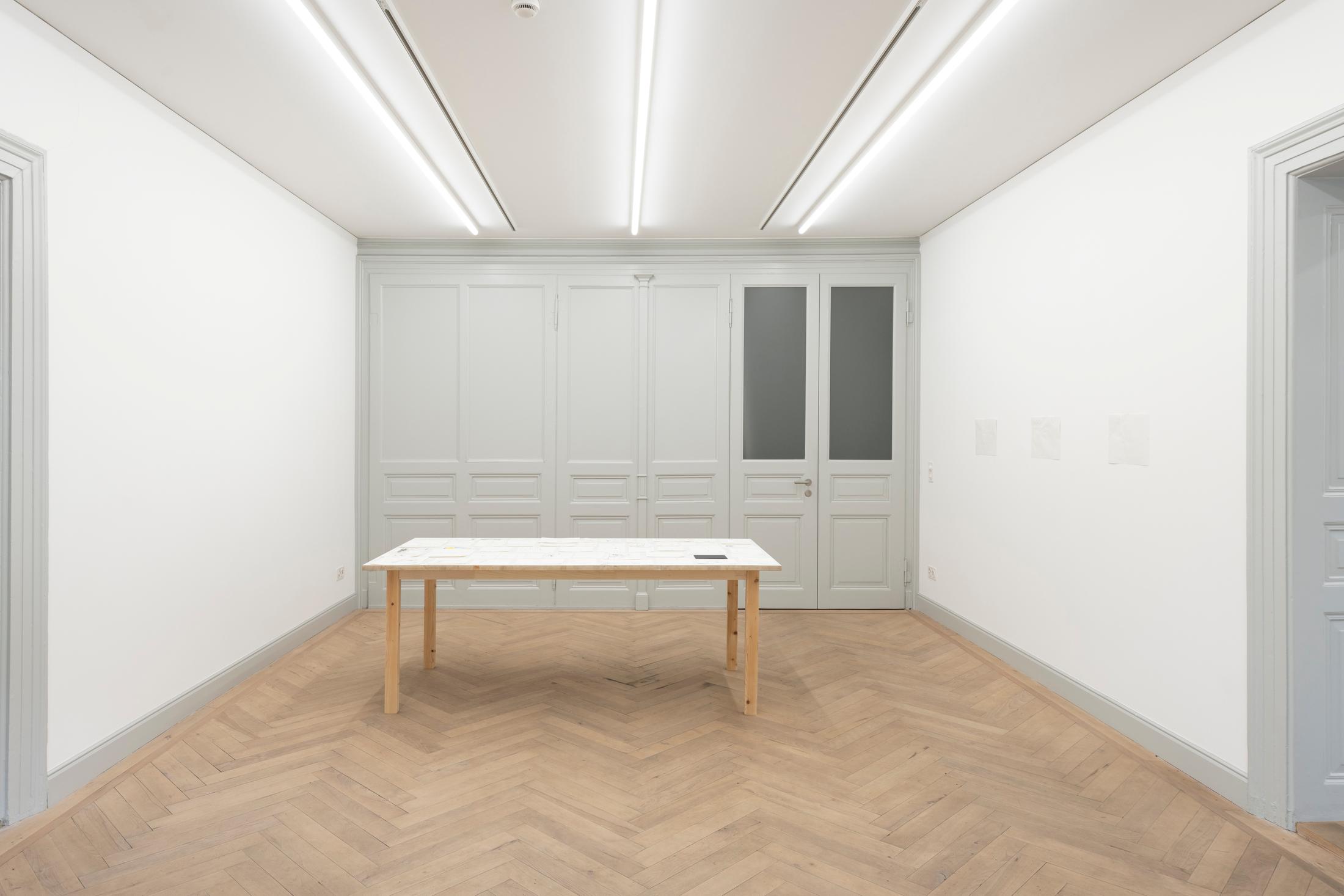 Exhibition View Solo Show Bruno Jakob «Again and Again and Again» at Galerie Peter Kilchmann, Zurich, 2024 / Photo: Sebastian Schaub / Courtesy: The artist and Galerie Peter Kilchmann