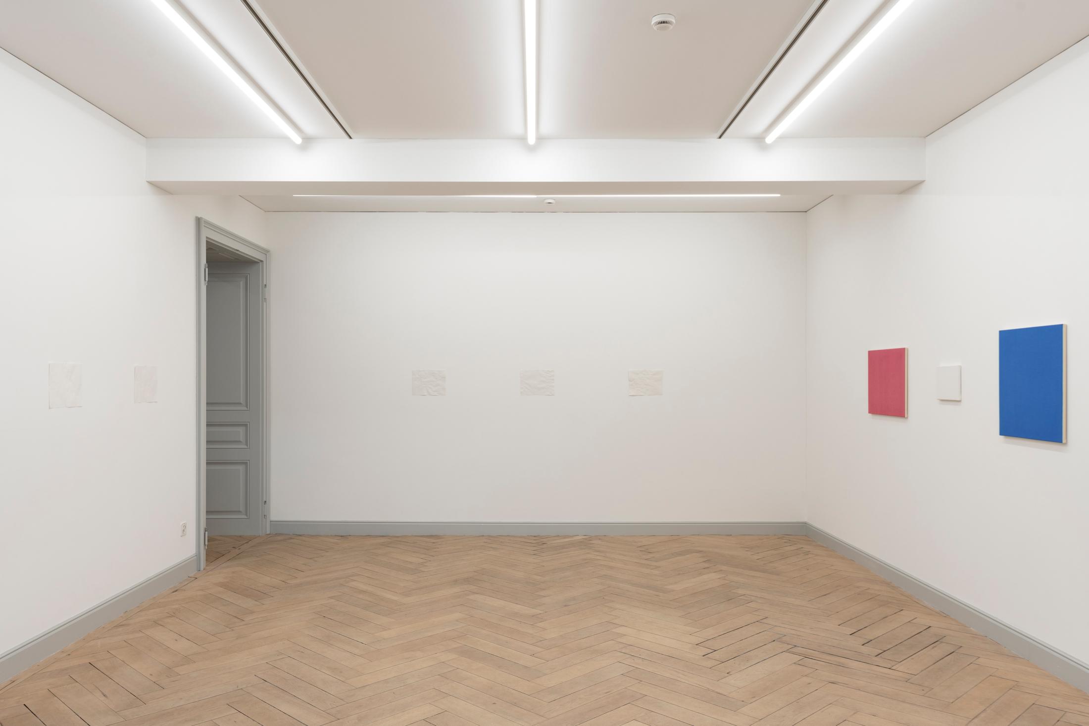 Exhibition View Solo Show Bruno Jakob «Again and Again and Again» at Galerie Peter Kilchmann, Zurich, 2024 / Photo: Sebastian Schaub / Courtesy: The artist and Galerie Peter Kilchmann