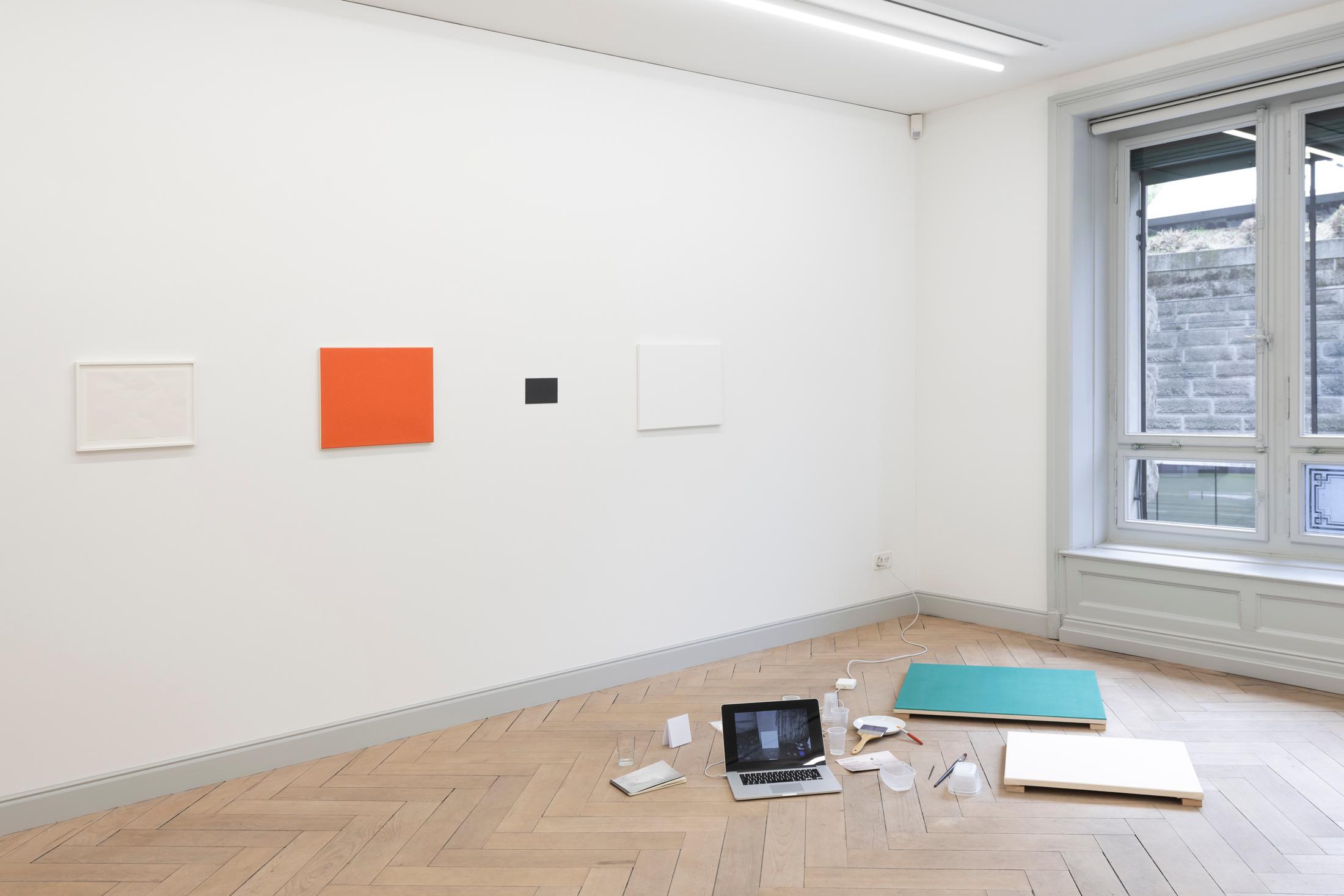 Exhibition View Solo Show Bruno Jakob «Again and Again and Again» at Galerie Peter Kilchmann, Zurich, 2024 / Photo: Sebastian Schaub / Courtesy: The artist and Galerie Peter Kilchmann