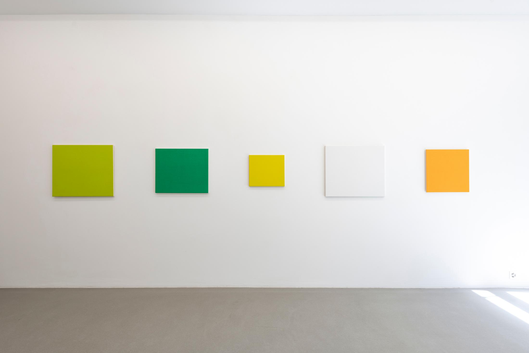 Exhibition View Solo Show Bruno Jakob «Again and Again and Again» at Galerie Peter Kilchmann, Zurich, 2024 / Photo: Sebastian Schaub / Courtesy: The artist and Galerie Peter Kilchmann