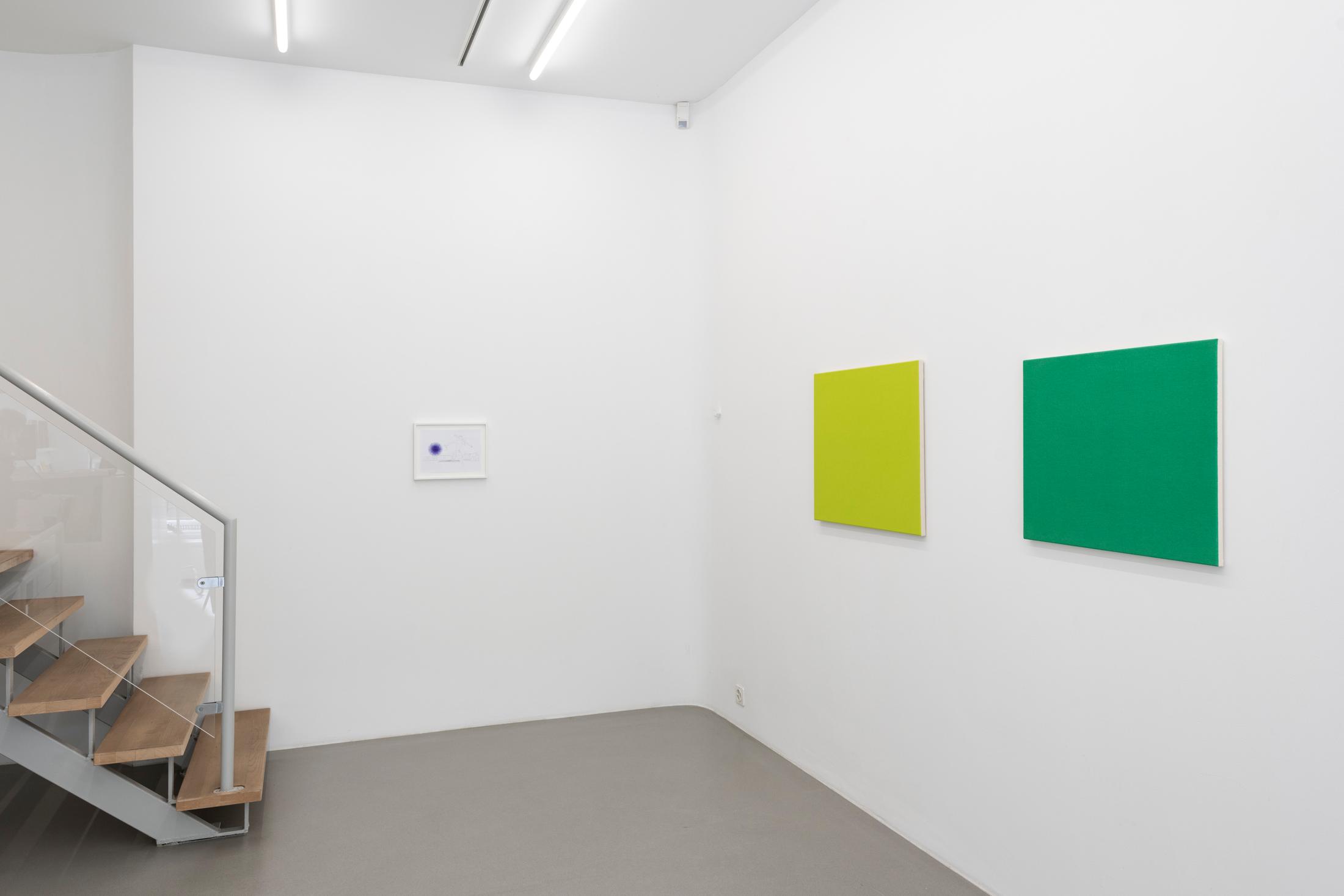 Exhibition View Solo Show Bruno Jakob «Again and Again and Again» at Galerie Peter Kilchmann, Zurich, 2024 / Photo: Sebastian Schaub / Courtesy: The artist and Galerie Peter Kilchmann