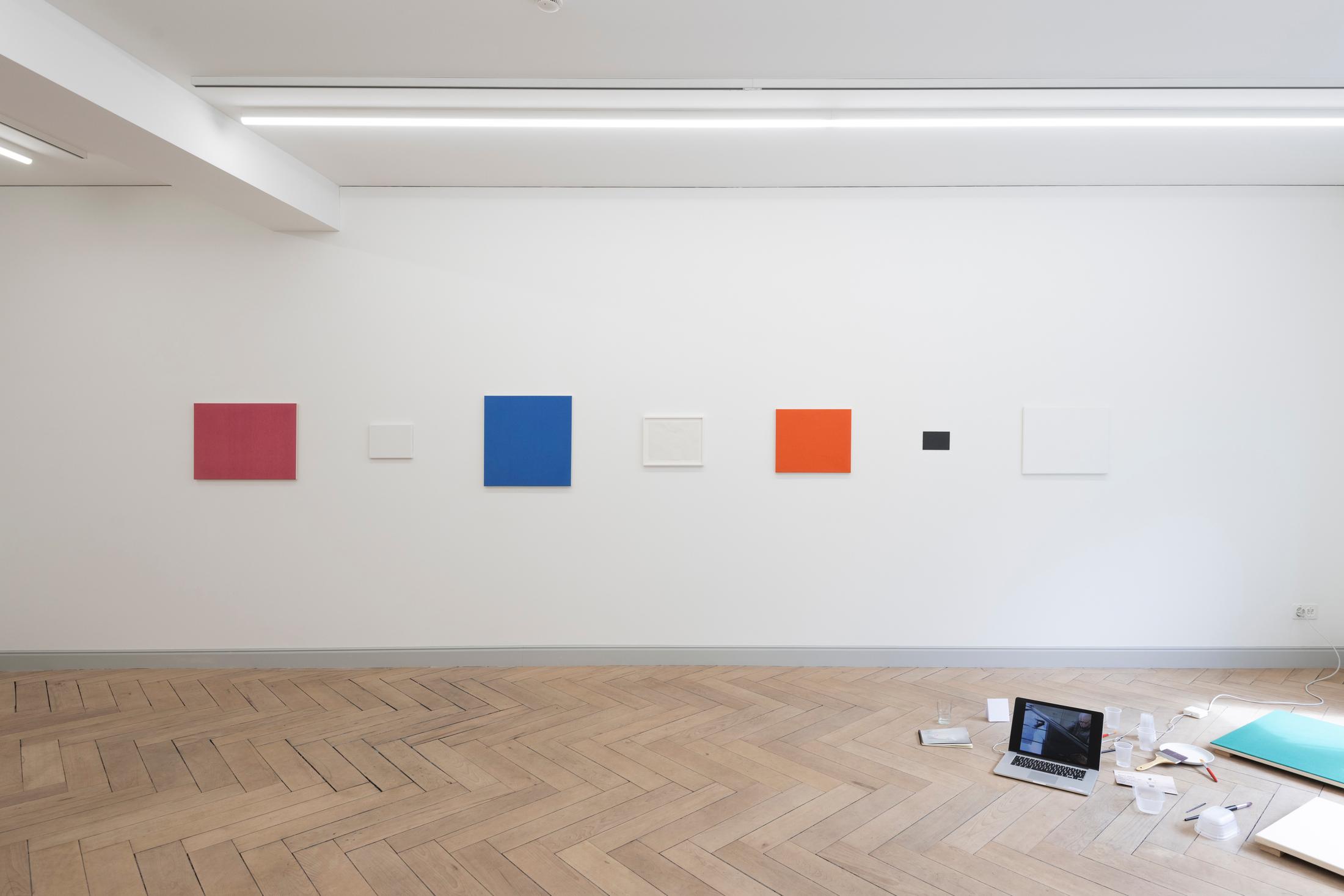 Exhibition View Solo Show Bruno Jakob «Again and Again and Again» at Galerie Peter Kilchmann, Zurich, 2024 / Photo: Sebastian Schaub / Courtesy: The artist and Galerie Peter Kilchmann