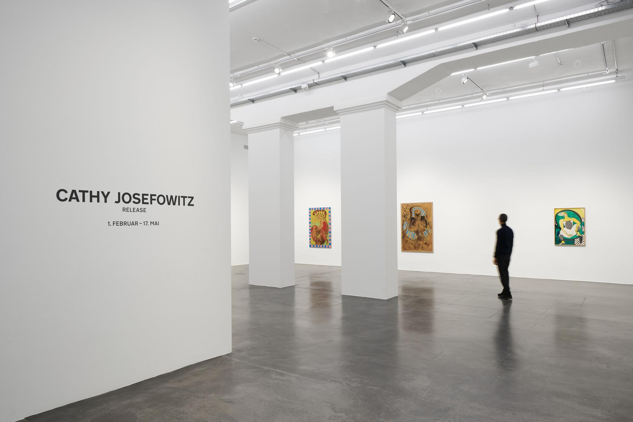 Exhibition View Solo Show «Cathy Josefowitz. Release» at Hauser & Wirth, Zurich, 2024 / Photo: Jon Etter / Courtesy: Estate of Cathy Josefowitz and Hauser & Wirth