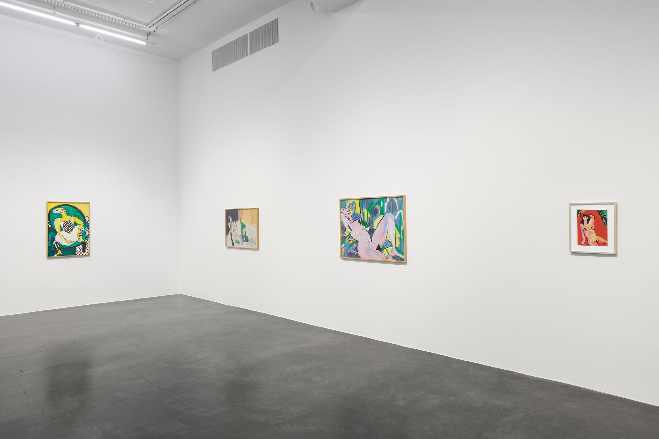 Exhibition View Solo Show «Cathy Josefowitz. Release» at Hauser & Wirth, Zurich, 2024 / Photo: Jon Etter / Courtesy: Estate of Cathy Josefowitz and Hauser & Wirth