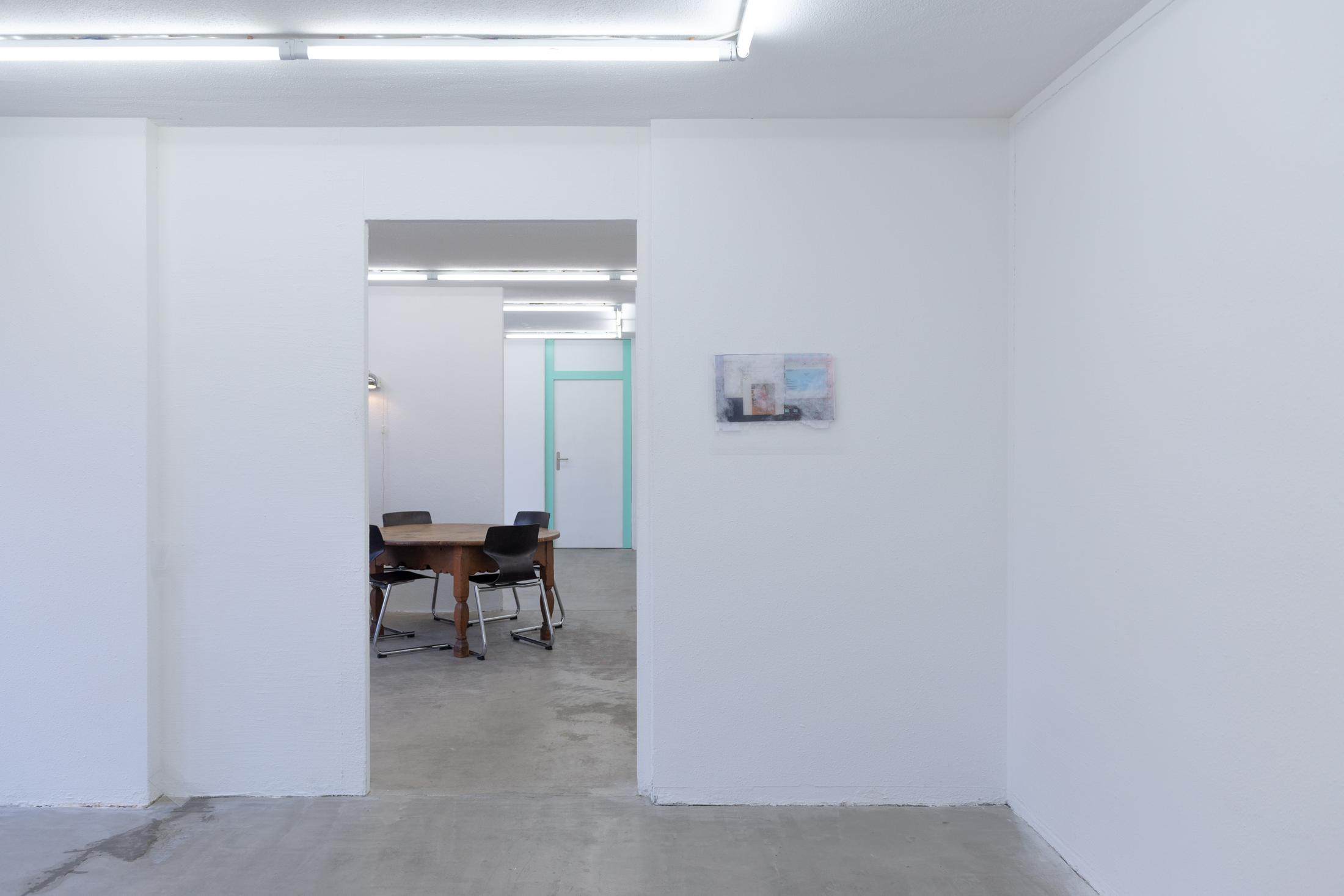 Exhibition View Duo Show with Julia Skof and Andrea Fortmann «certain opening acts» at HAMLET, Zurich-Oerlikon, 2025 / Photo: Alice Speller / Courtesy: the artists and HAMLET