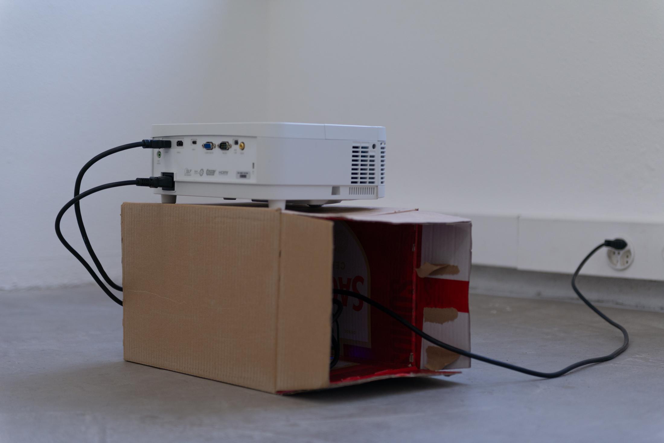 Exhibition View Duo Show with Julia Skof and Andrea Fortmann «certain opening acts» at HAMLET, Zurich-Oerlikon, 2025 / Photo: Alice Speller / Courtesy: the artists and HAMLET