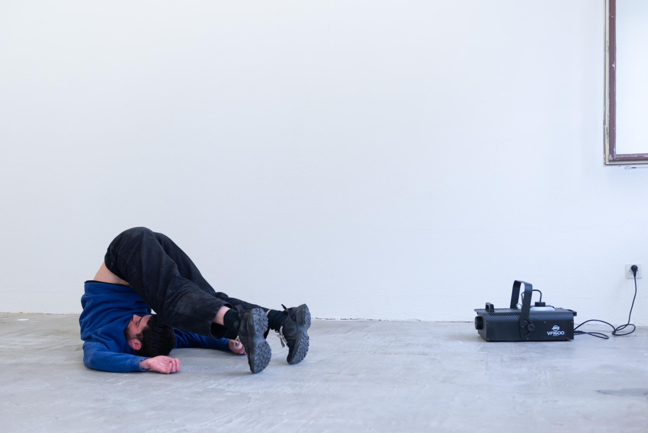 Exhibition View Duo Show with Julia Skof and Andrea Fortmann «certain opening acts» at HAMLET, Zurich-Oerlikon, 2025 / Photo: Alice Speller / Courtesy: the artists and HAMLET