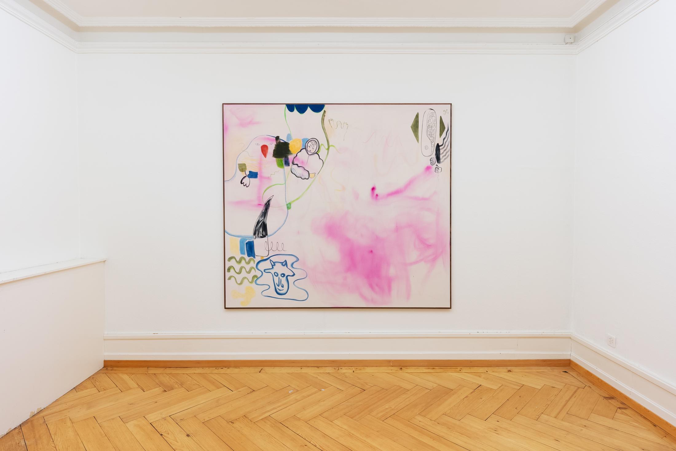 Exhibition View Duo Show Christian Hoosen and Janes Haid-Schmallenberg «Idyll» at dacodac, Zurich, 2024 / Photo: dacodac / Courtesy: The artists and dacodac