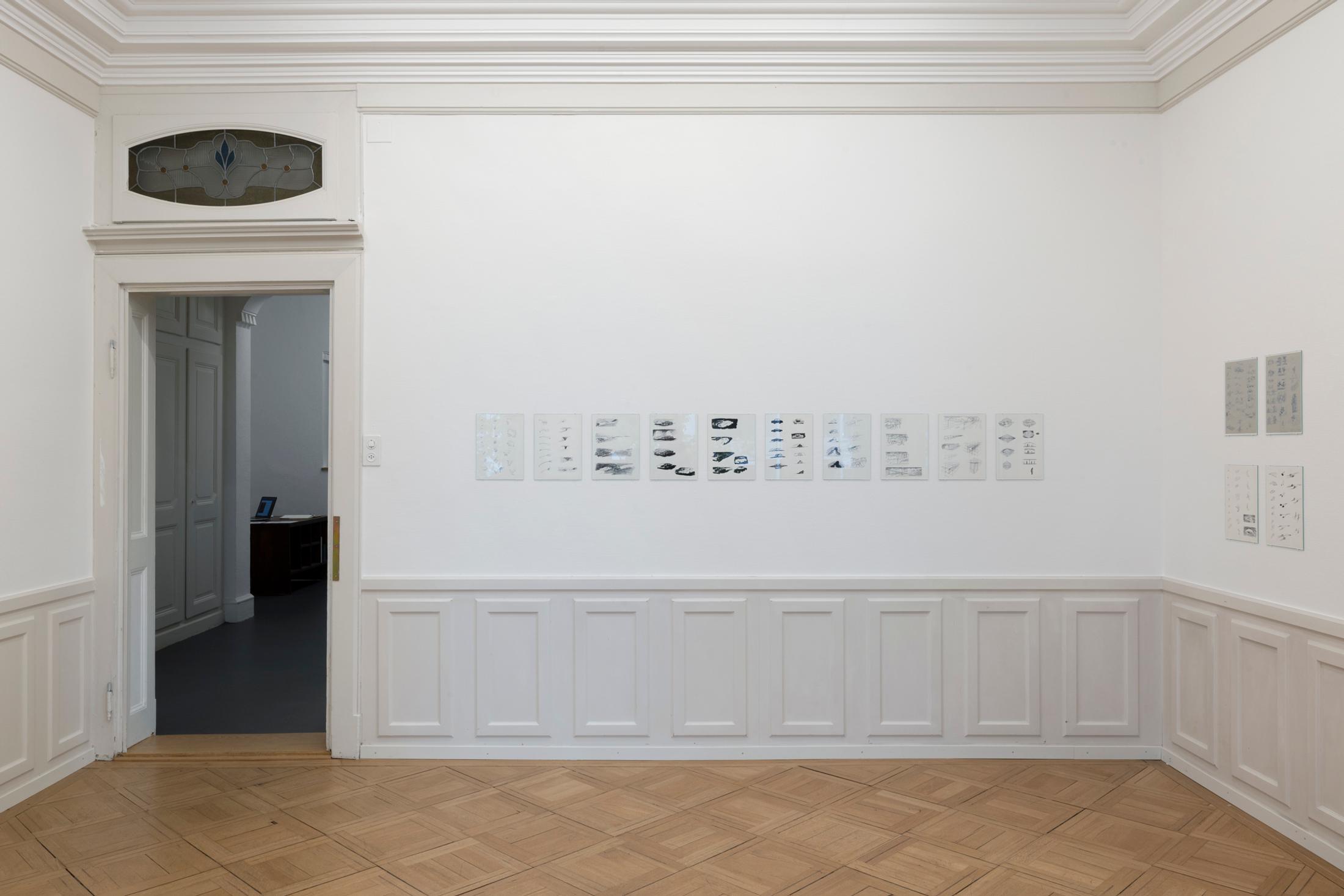 Exhibition View David Weiss Solo Show «Wandlungen» at Weiss Falk, Basel & Zurich, 2023-2024 / Photo: Gina Folly / Courtesy: the artist and Weiss Falk