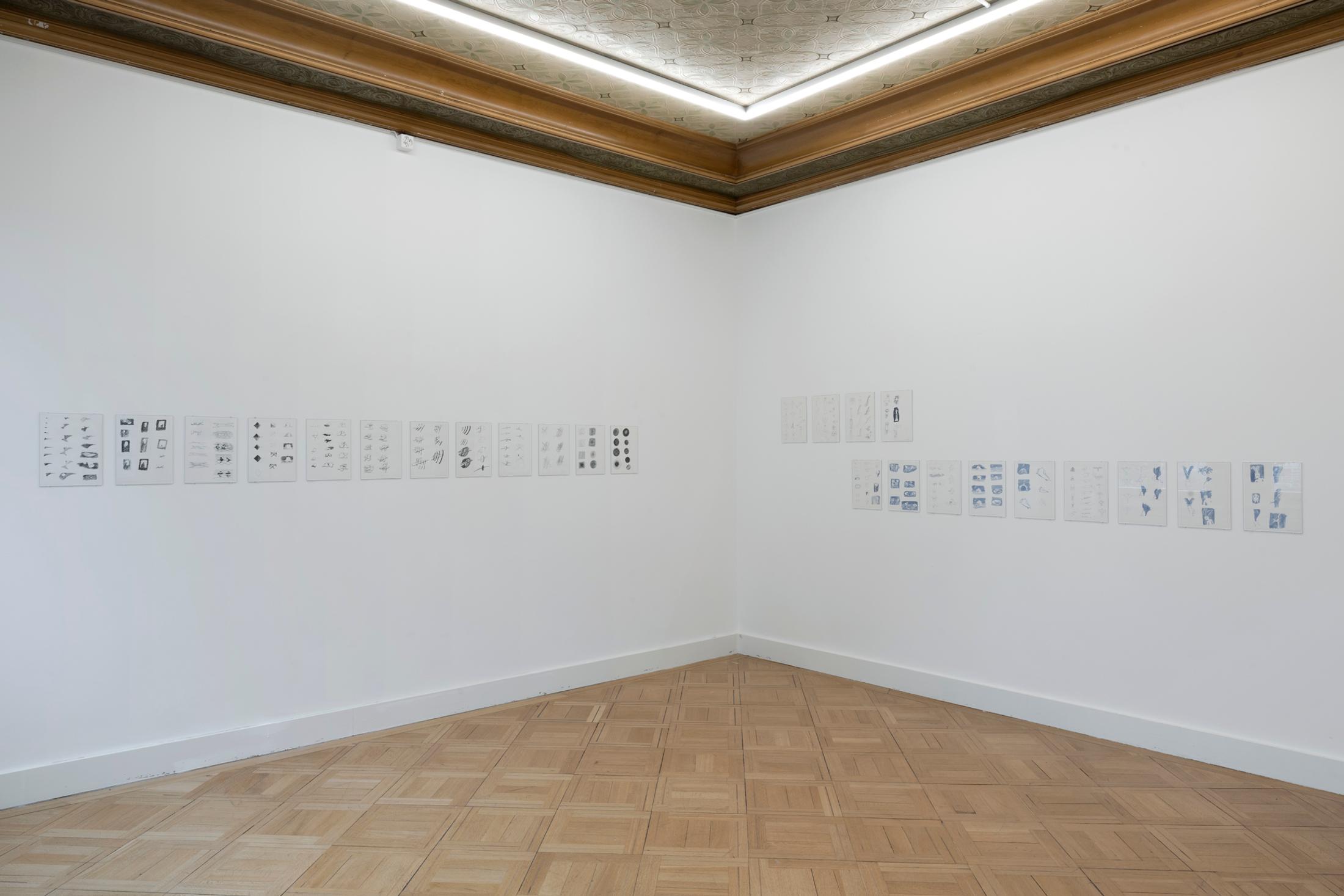 Exhibition View David Weiss Solo Show «Wandlungen» at Weiss Falk, Basel & Zurich, 2023-2024 / Photo: Gina Folly / Courtesy: the artist and Weiss Falk