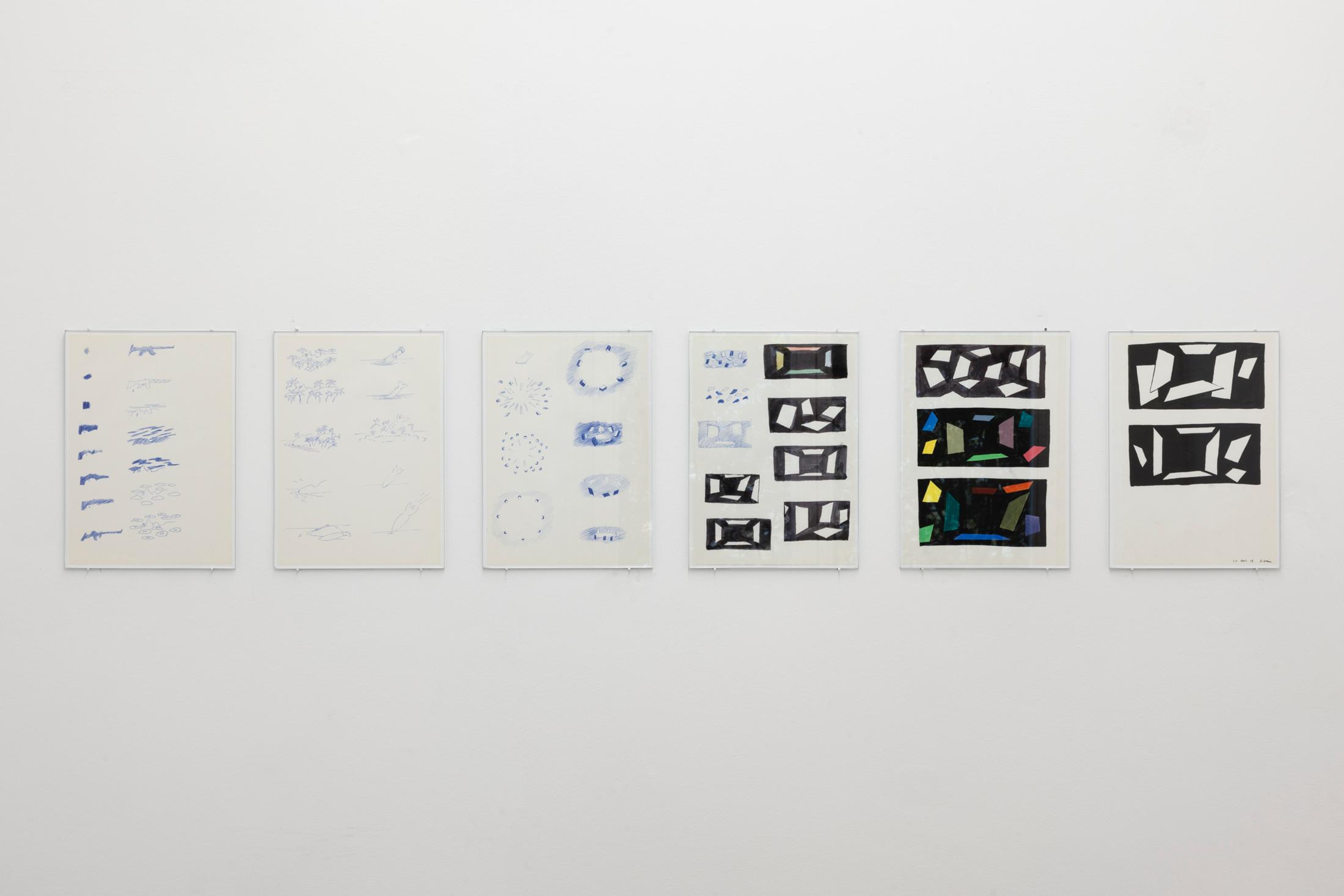 Exhibition View David Weiss Solo Show «Wandlungen» at Weiss Falk, Basel & Zurich, 2023-2024 / Photo: Gina Folly / Courtesy: the artist and Weiss Falk