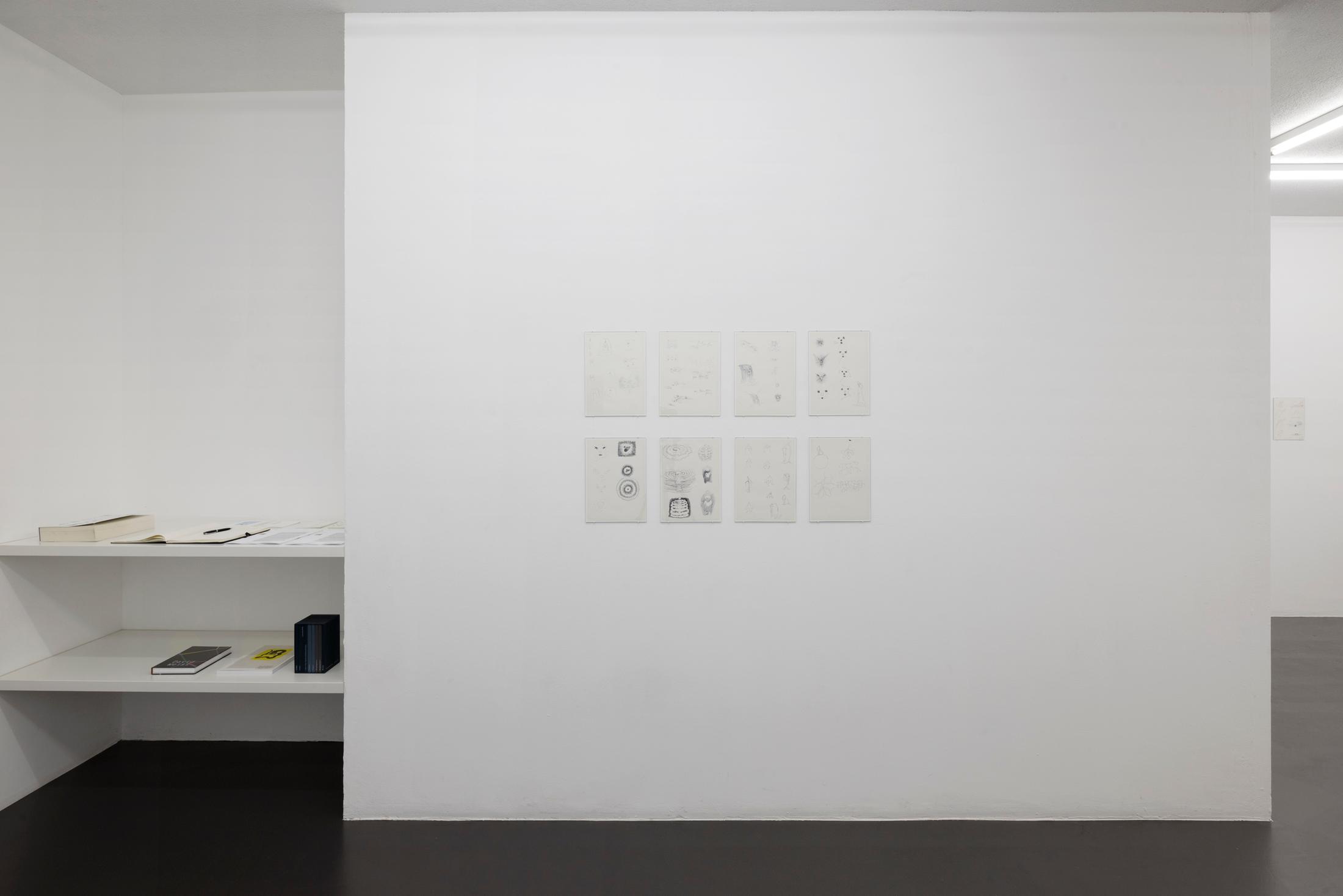 Exhibition View David Weiss Solo Show «Wandlungen» at Weiss Falk, Basel & Zurich, 2023-2024 / Photo: Gina Folly / Courtesy: the artist and Weiss Falk