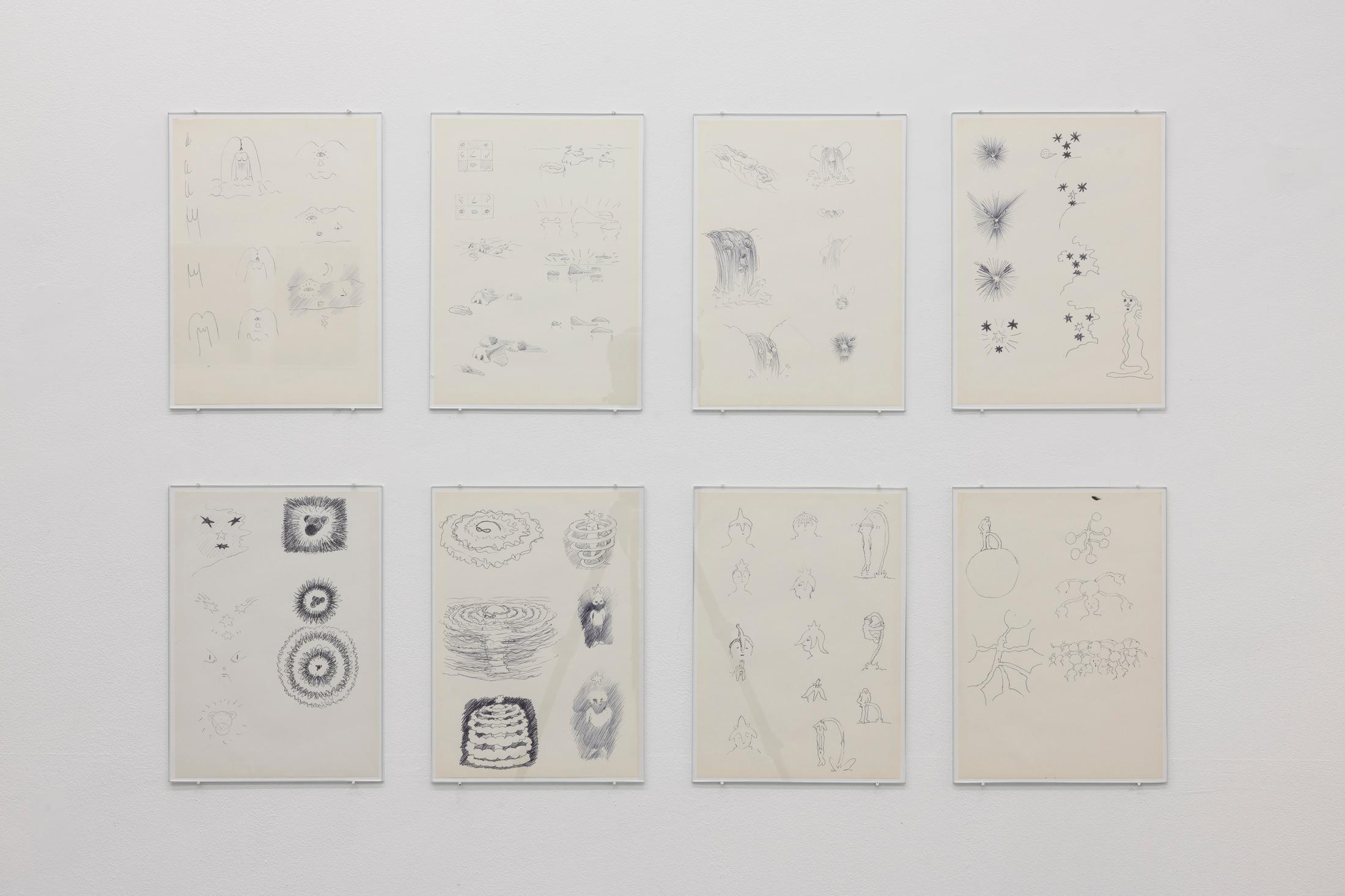 Exhibition View David Weiss Solo Show «Wandlungen» at Weiss Falk, Basel & Zurich, 2023-2024 / Photo: Gina Folly / Courtesy: the artist and Weiss Falk