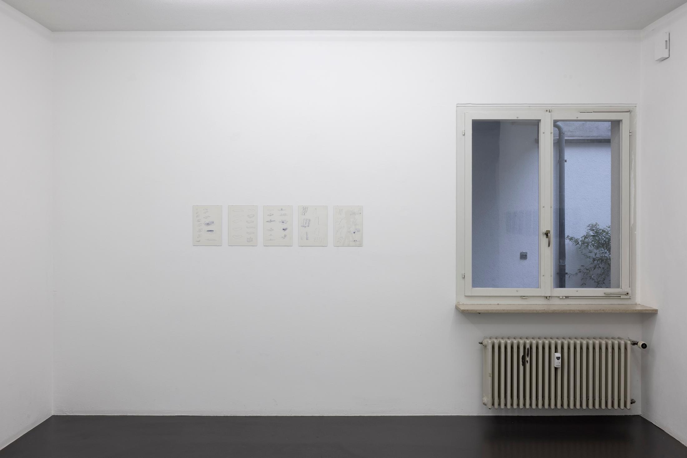 Exhibition View David Weiss Solo Show «Wandlungen» at Weiss Falk, Basel & Zurich, 2023-2024 / Photo: Gina Folly / Courtesy: the artist and Weiss Falk