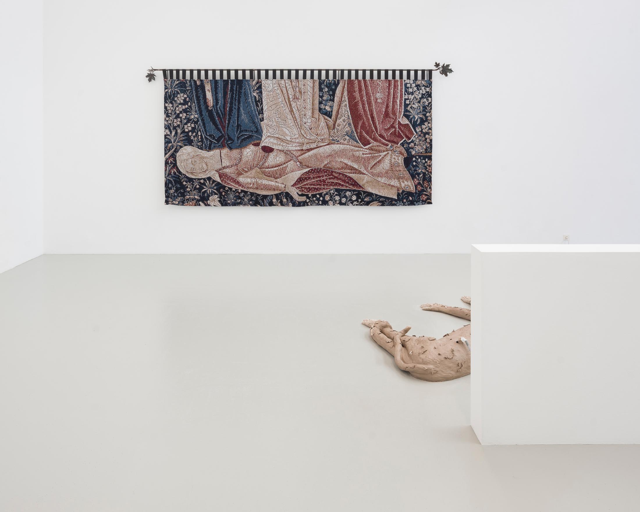 Exhibition View Group Show «Désorde sacré» at CAN, Centre d'art Neuchâtel, Neuchâtel, 2025 / Photo: Sebastian Verdon / Courtesy: the artists