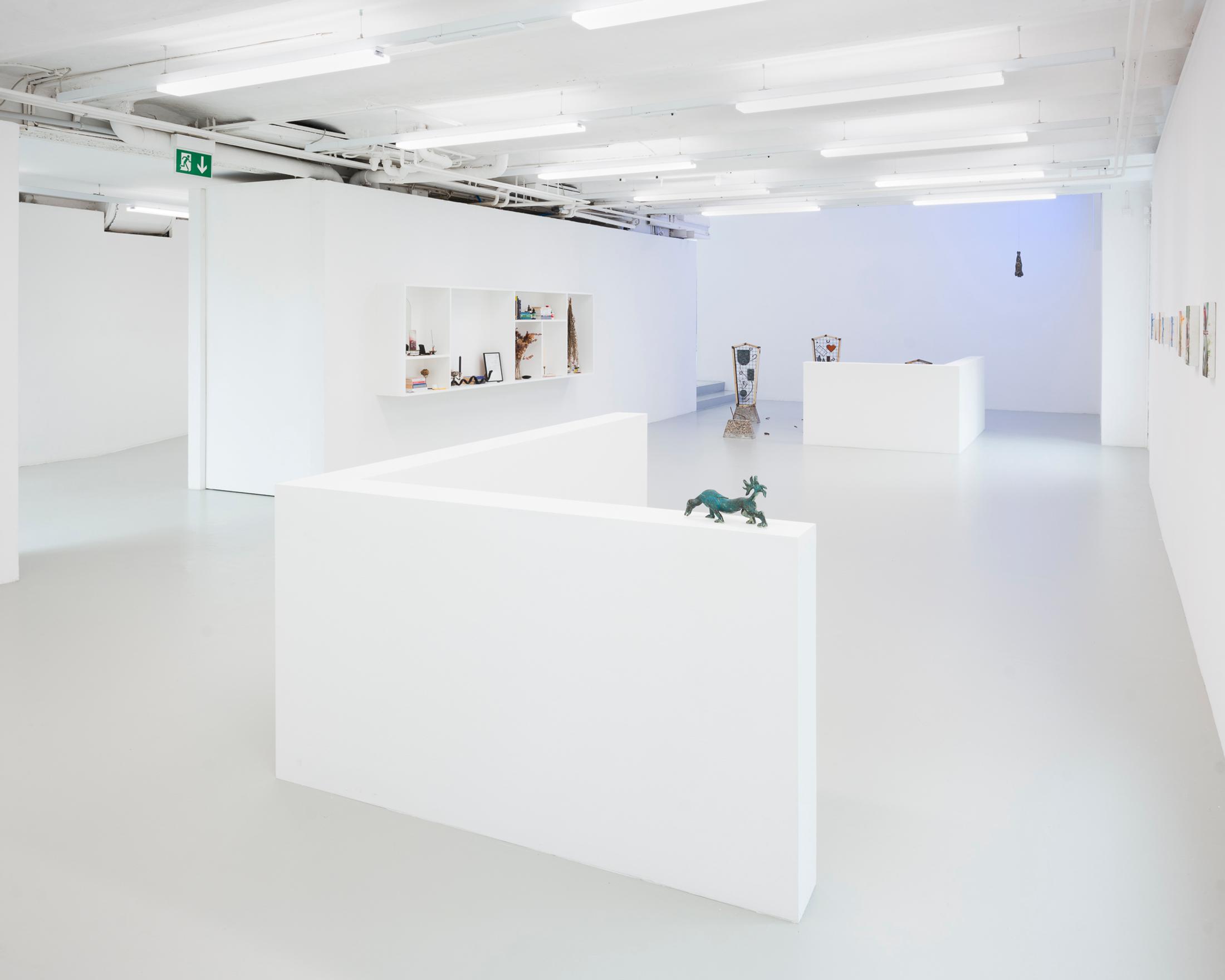 Exhibition View Group Show «Désorde sacré» at CAN, Centre d'art Neuchâtel, Neuchâtel, 2025 / Photo: Sebastian Verdon / Courtesy: the artists