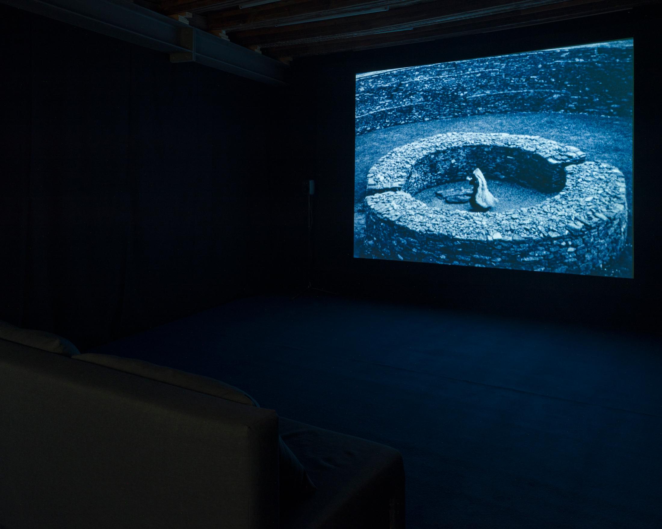 Exhibition View Group Show «Désorde sacré; view on Juana Robles, Anastatica, 2021, 33’07’’, n/b and color, Super 8 mm – 2K» at CAN, Centre d'art Neuchâtel, Neuchâtel, 2025 / Photo: Sebastian Verdon / Courtesy: the artists