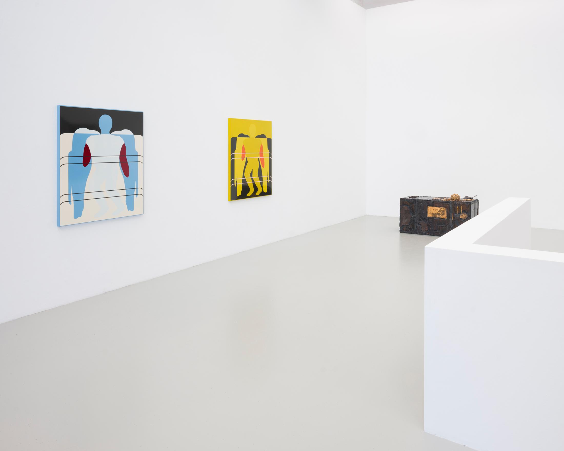 Exhibition View Group Show «Désorde sacré» at CAN, Centre d'art Neuchâtel, Neuchâtel, 2025 / Photo: Sebastian Verdon / Courtesy: the artists