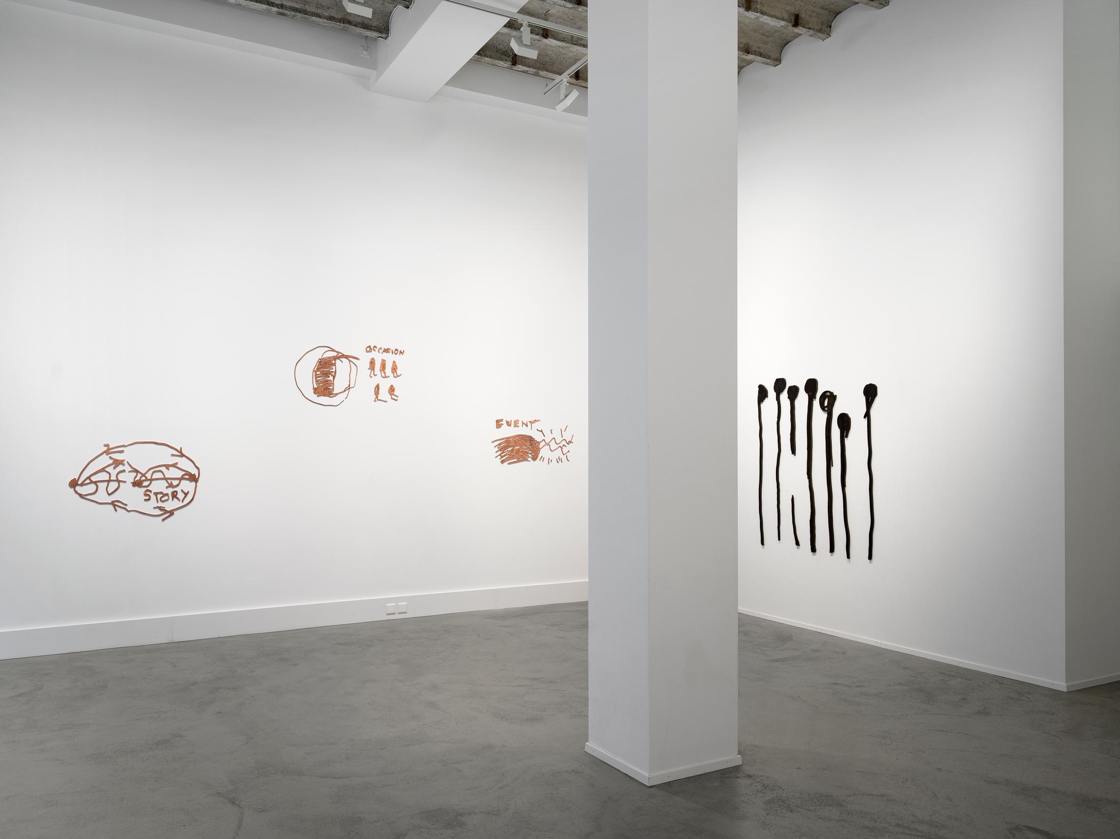 Exhibition View Solo Show donna Kukama «in living memory...» at Galerie Tschudi, Zurich, 2024 / Photo: Cedric Mussano / Courtesy: the artist and Galerie Tschudi