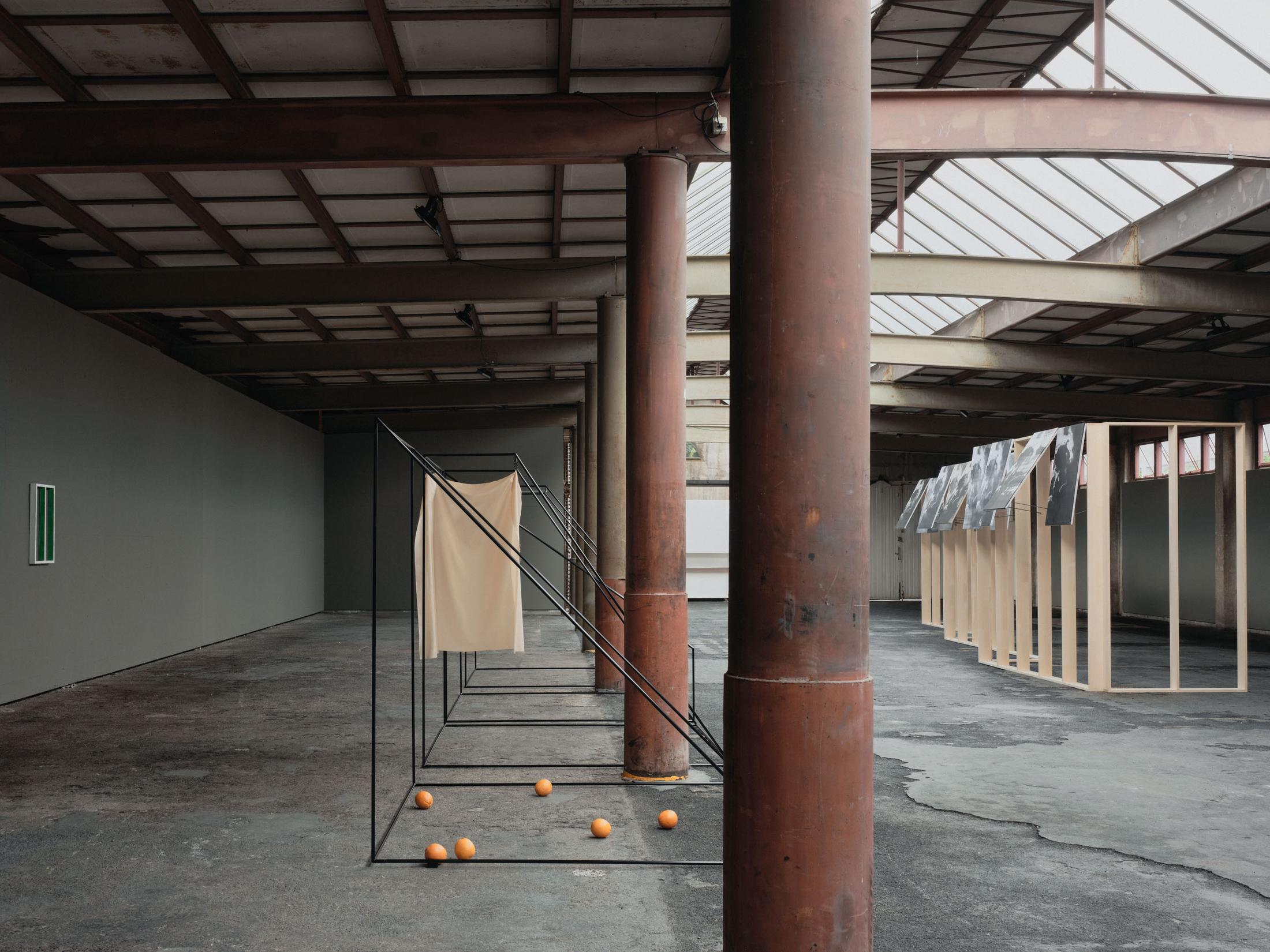 Exhibition View Solo Show Edit Oderbolz «I Have No Roots in This Life» at Kunsthalle Arbon, Arbon, 2024 / Photo: Ladina Bischof / Courtesy: The artist and Kunsthalle Arbon