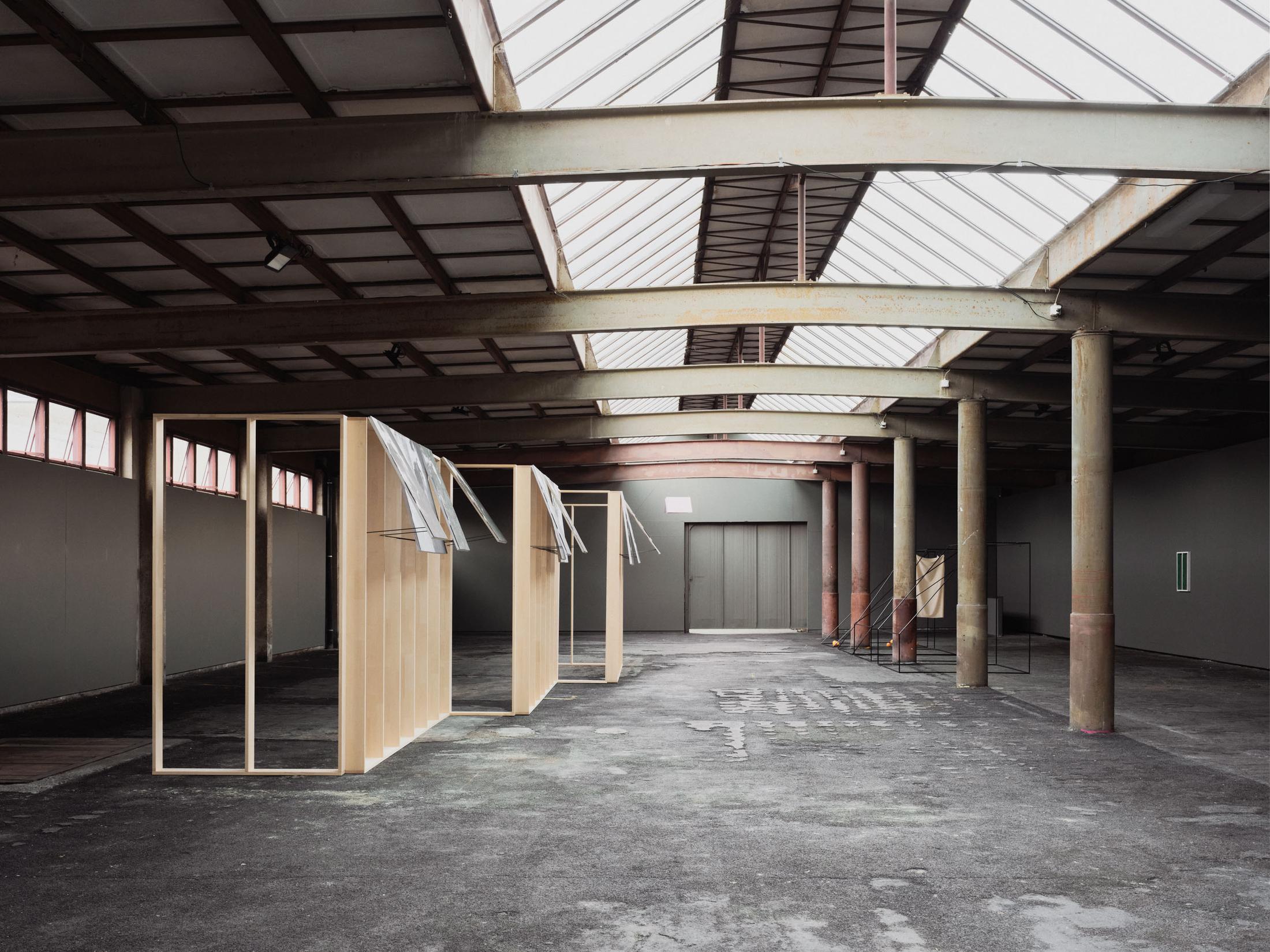 Exhibition View Solo Show Edit Oderbolz «I Have No Roots in This Life» at Kunsthalle Arbon, Arbon, 2024 / Photo: Ladina Bischof / Courtesy: The artist and Kunsthalle Arbon