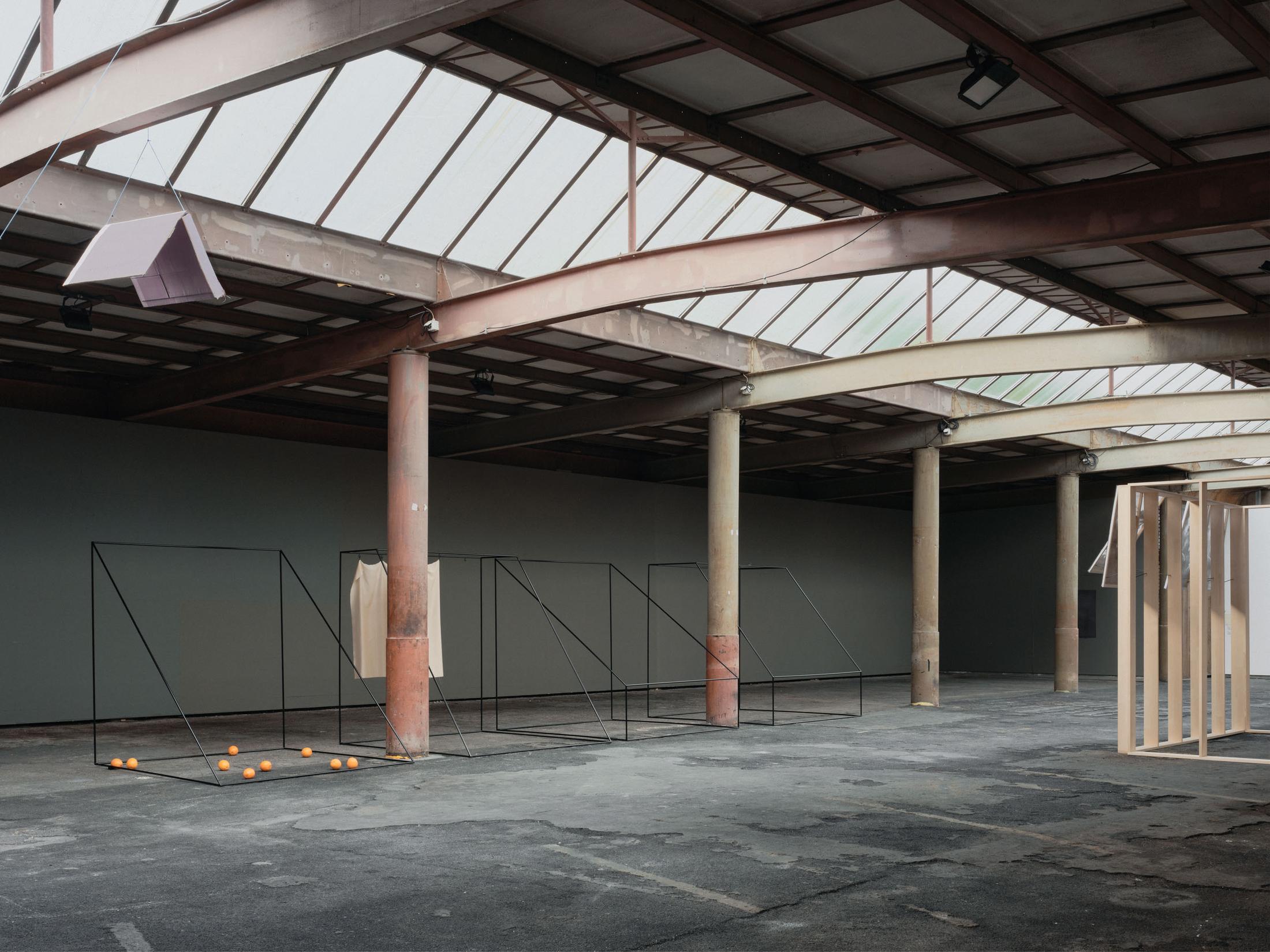 Exhibition View Solo Show Edit Oderbolz «I Have No Roots in This Life» at Kunsthalle Arbon, Arbon, 2024 / Photo: Ladina Bischof / Courtesy: The artist and Kunsthalle Arbon