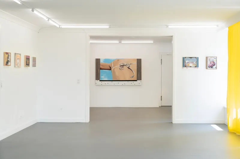 Exhibition View Solo Show Elise Corpataux «A Lifetime Waiting for Summer to Happen» at suns.works, Küsnacht, 2024 / Photo: Claude Barrault, Remy Ugarte Vallejos et al. / Courtesy: The artist and suns.works