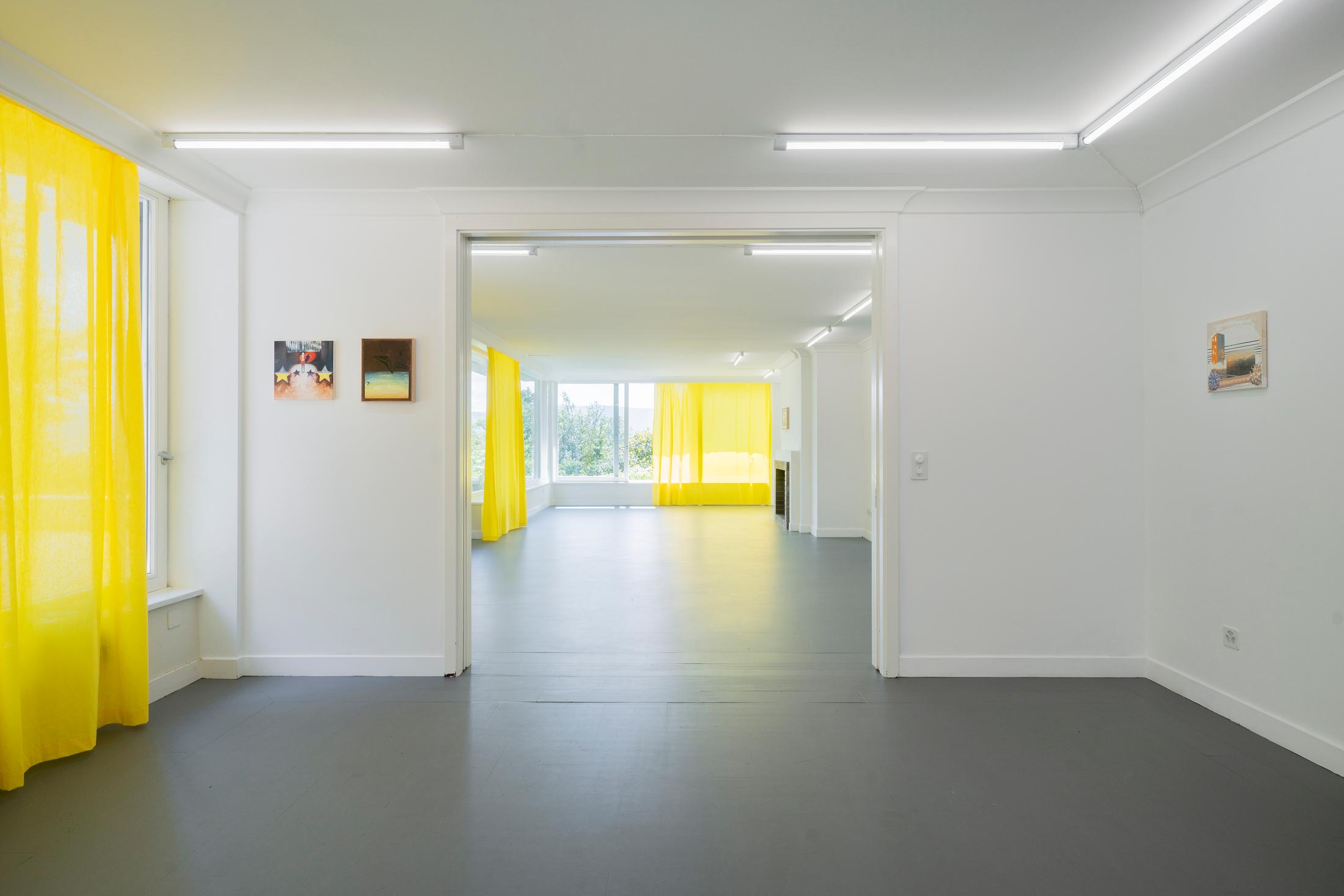 Exhibition View Solo Show Elise Corpataux «A Lifetime Waiting for Summer to Happen» at suns.works, Küsnacht, 2024 / Photo: Claude Barrault, Remy Ugarte Vallejos et al. / Courtesy: The artist and suns.works