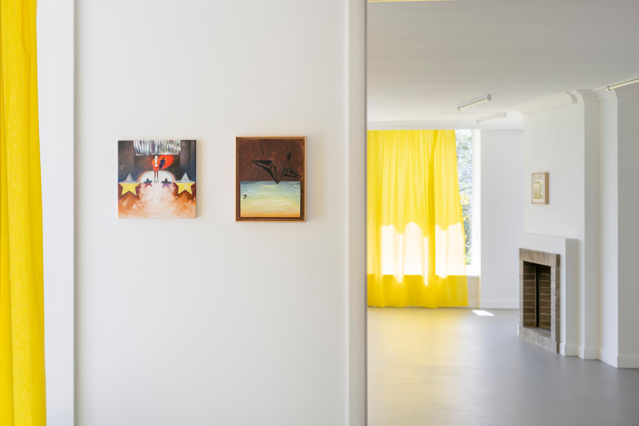 Exhibition View Solo Show Elise Corpataux «A Lifetime Waiting for Summer to Happen» at suns.works, Küsnacht, 2024 / Photo: Claude Barrault, Remy Ugarte Vallejos et al. / Courtesy: The artist and suns.works