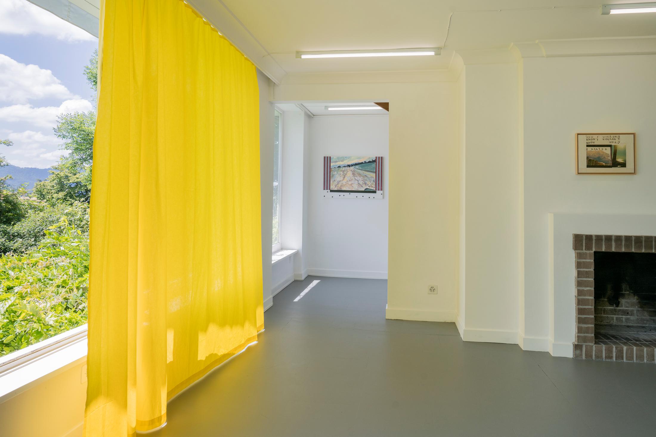 Exhibition View Solo Show Elise Corpataux «A Lifetime Waiting for Summer to Happen» at suns.works, Küsnacht, 2024 / Photo: Claude Barrault, Remy Ugarte Vallejos et al. / Courtesy: The artist and suns.works