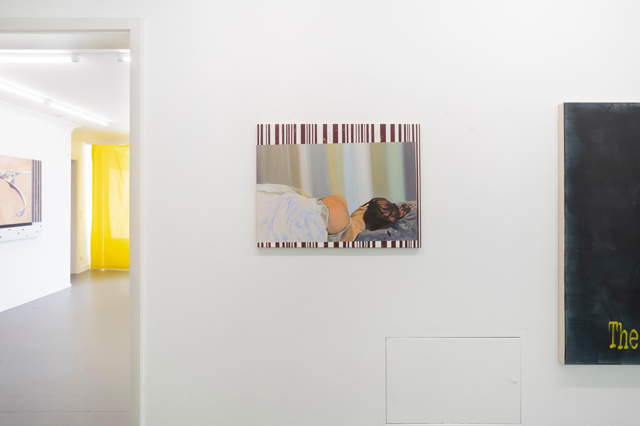 Exhibition View Solo Show Elise Corpataux «A Lifetime Waiting for Summer to Happen» at suns.works, Küsnacht, 2024 / Photo: Claude Barrault, Remy Ugarte Vallejos et al. / Courtesy: The artist and suns.works