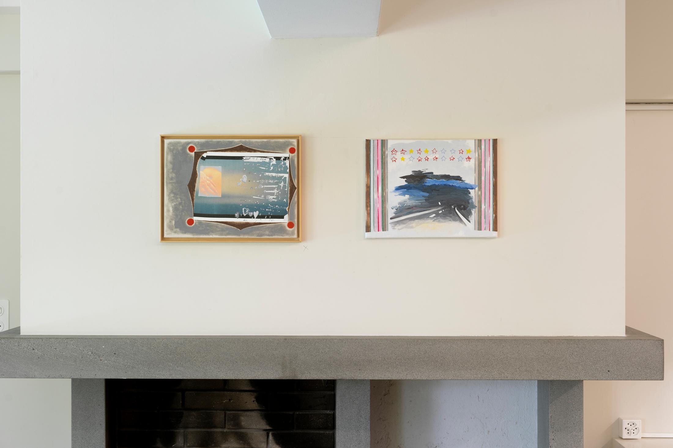 Exhibition View Solo Show Elise Corpataux «A Lifetime Waiting for Summer to Happen» at suns.works, Küsnacht, 2024 / Photo: Claude Barrault, Remy Ugarte Vallejos et al. / Courtesy: The artist and suns.works